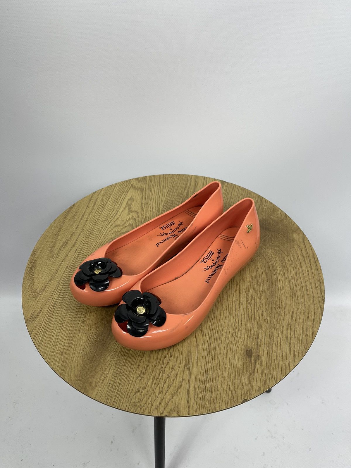 Vivienne Westwood Vivienne Westwood Melissa Shoes Size 5 (USA) Pink Flowers Size US 7 / IT 37 - 1 Thumbnail