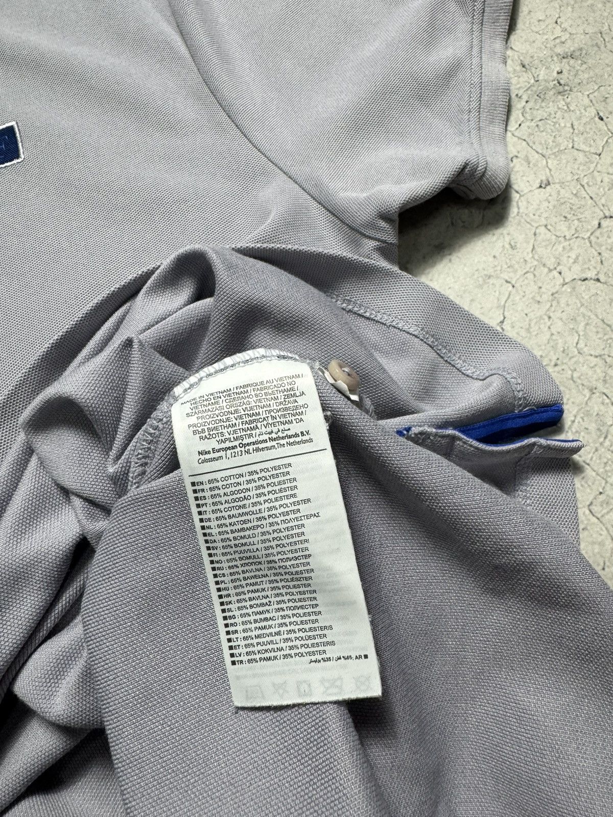 Nike Nike RF Roger Federer Vintage Tennis Court Polo Shirt Size US L / EU 52-54 / 3 - 7 Thumbnail