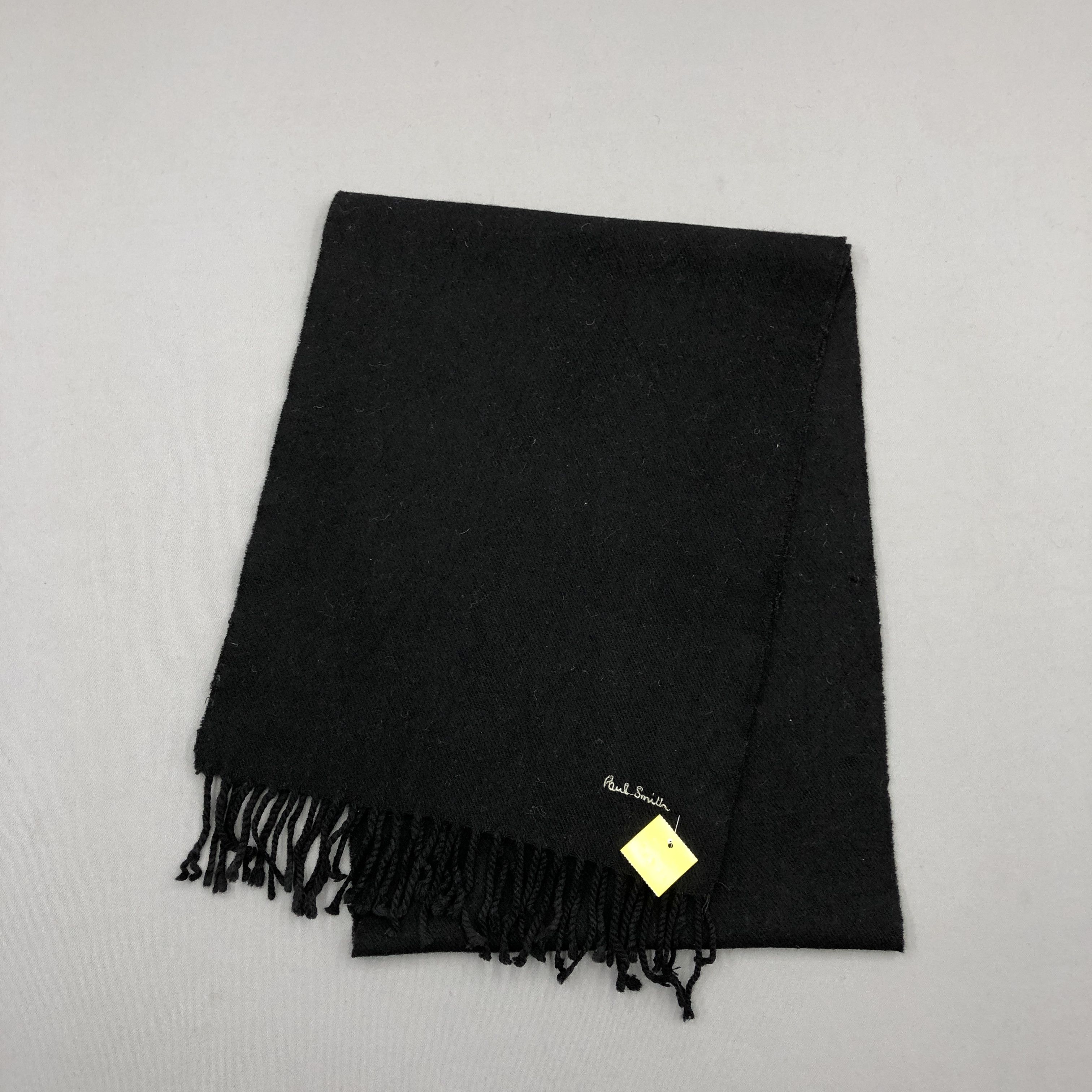 Paul Smith Vintage Paul Smith Scarf Muffler Wool Winter Fringe Scarves Size ONE SIZE - 2 Thumbnail