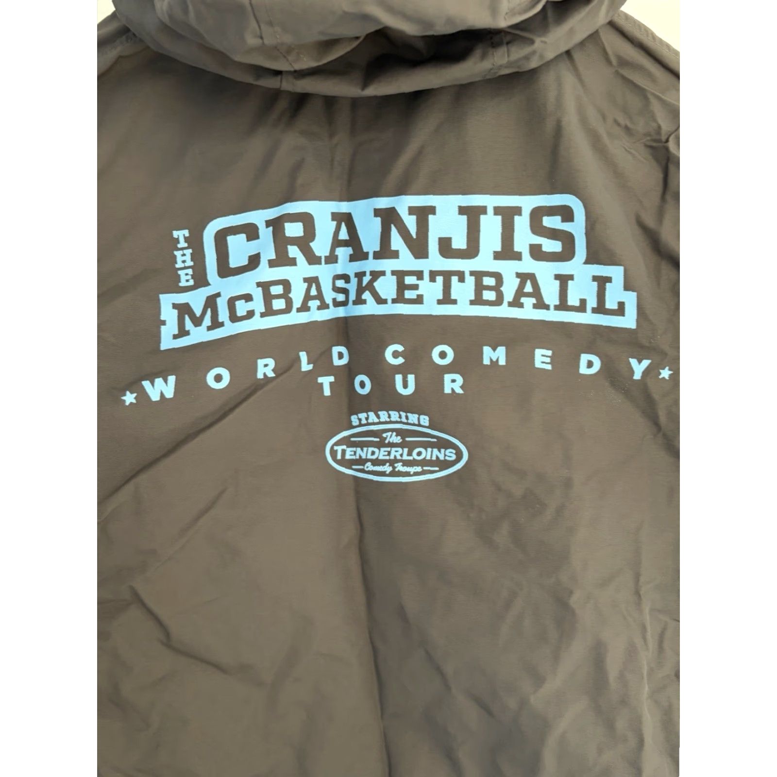 Vintage Impractical Jokers Jacket Mens Zip Hooded Anorak Windbreaker S Gray Cranjis Size US S / EU 44-46 / 1 - 3 Thumbnail