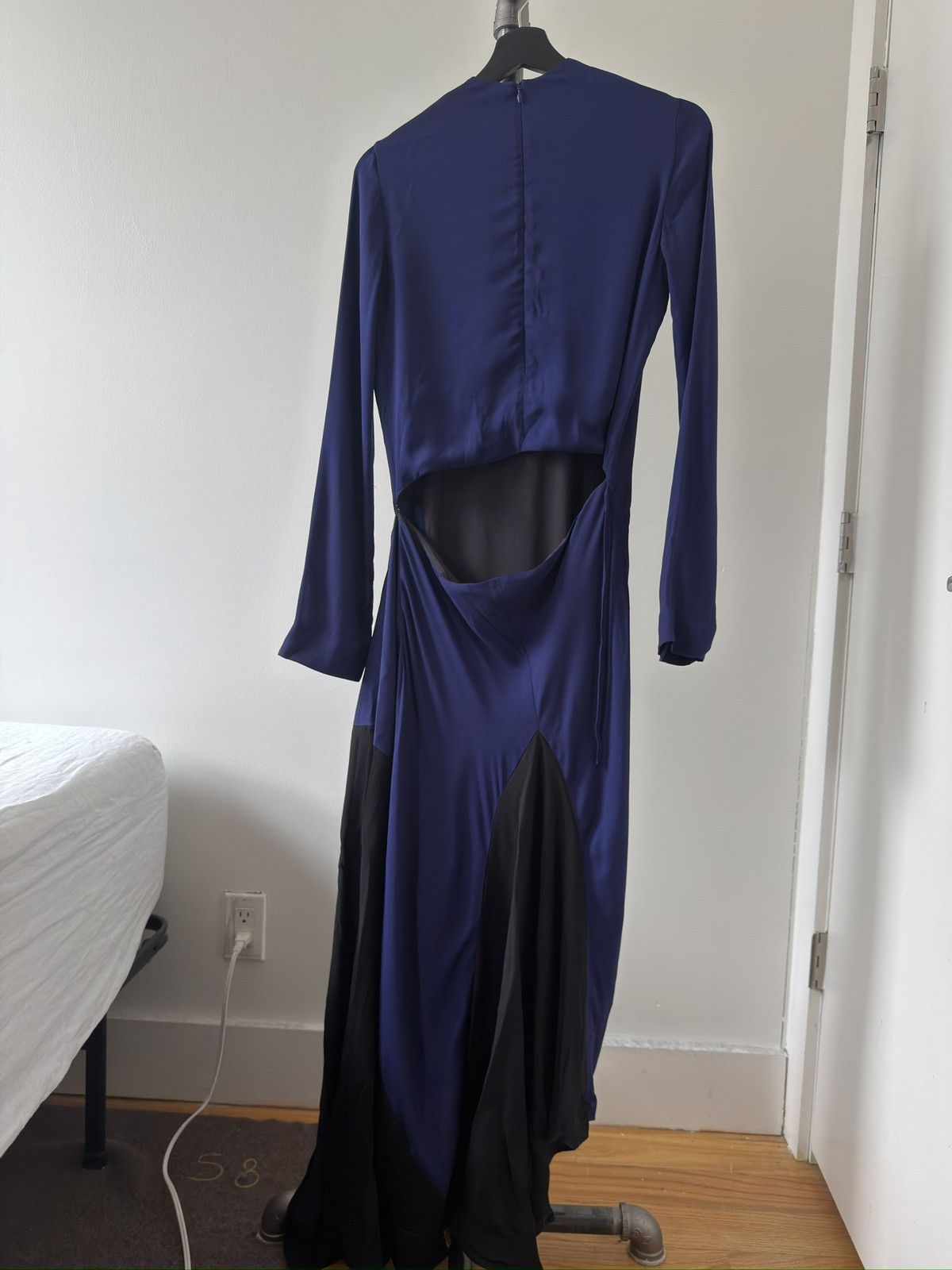 Haider Ackermann SS19 Longsleeve Wrap Dress Size XS / US 0-2 / IT 36-38 - 2 Thumbnail