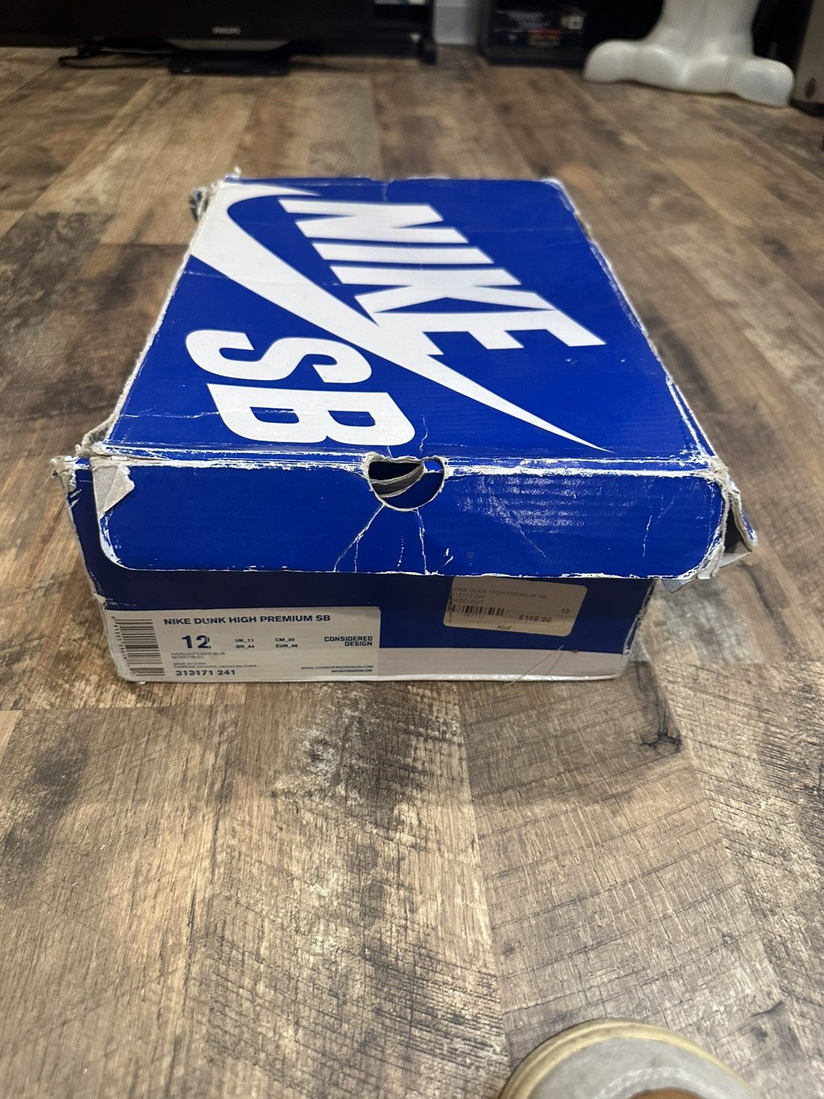 Nike × Vintage Nike Dunk High Premium SB ‘Skate Mental’ 2009 OG Box Size 12 Size US 12 / EU 45 - 11 Thumbnail