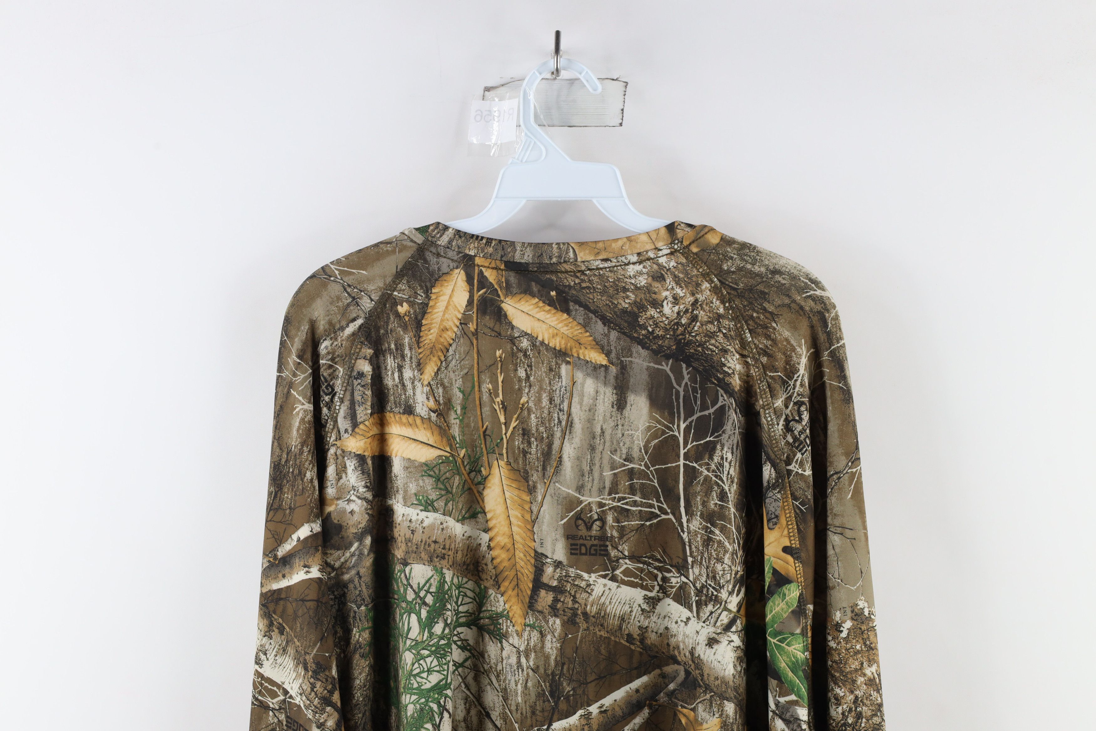 Vintage Realtree Camouflage Out Tech Long Sleeve T-Shirt Polyester Size US XXL / EU 58 / 5 - 8 Thumbnail