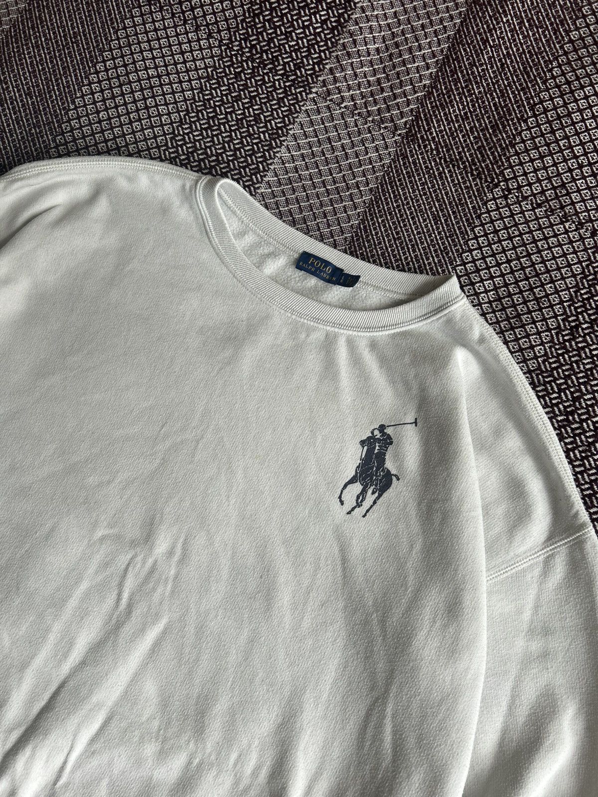 Polo Ralph Lauren Polo Ralph Lauren Vintage USA Flag Sweatshirt Unisex SZ L Size US L / EU 52-54 / 3 - 5 Thumbnail