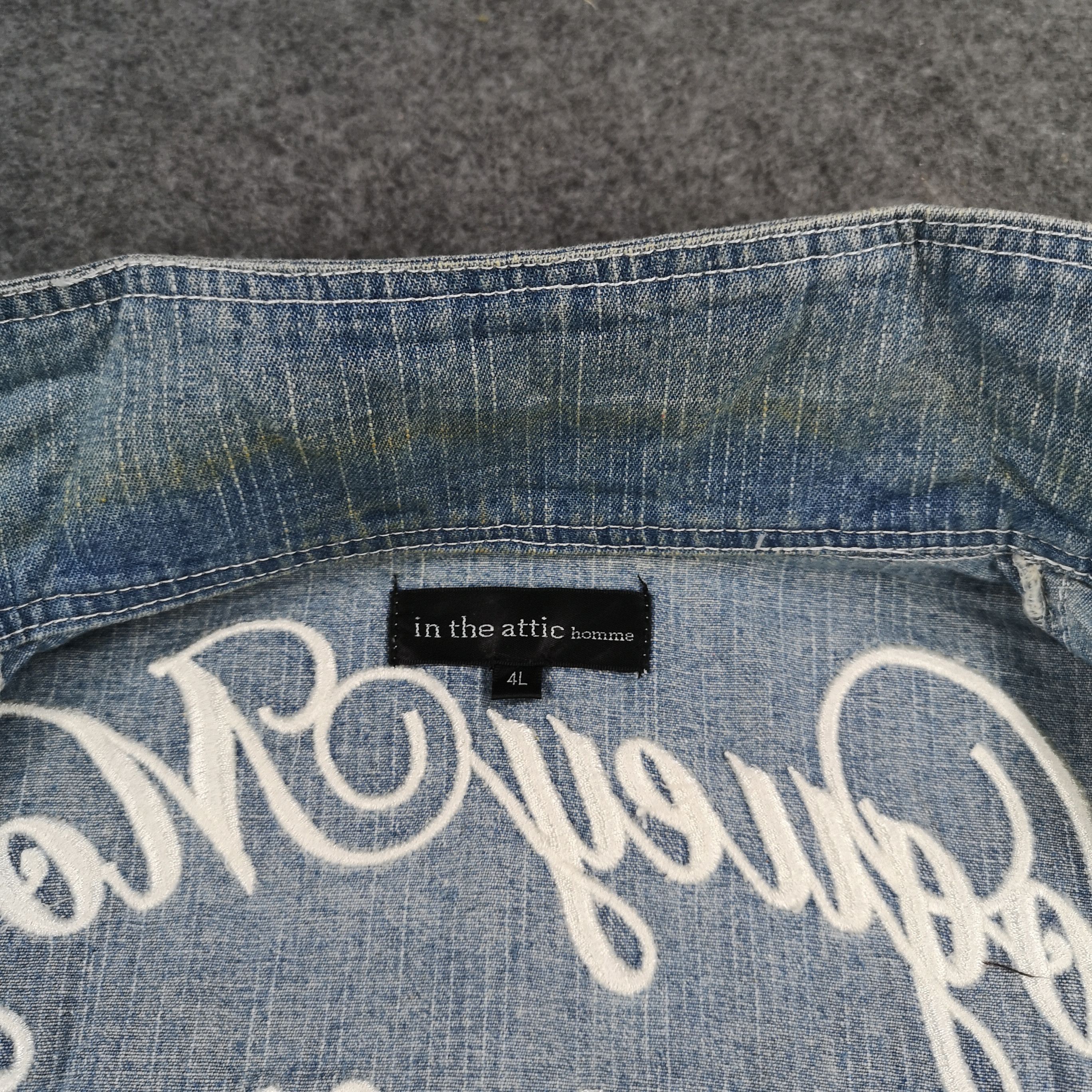 In The Attic In The Attic Denim Jacket Full Zipper Size US L / EU 52-54 / 3 - 6 Thumbnail