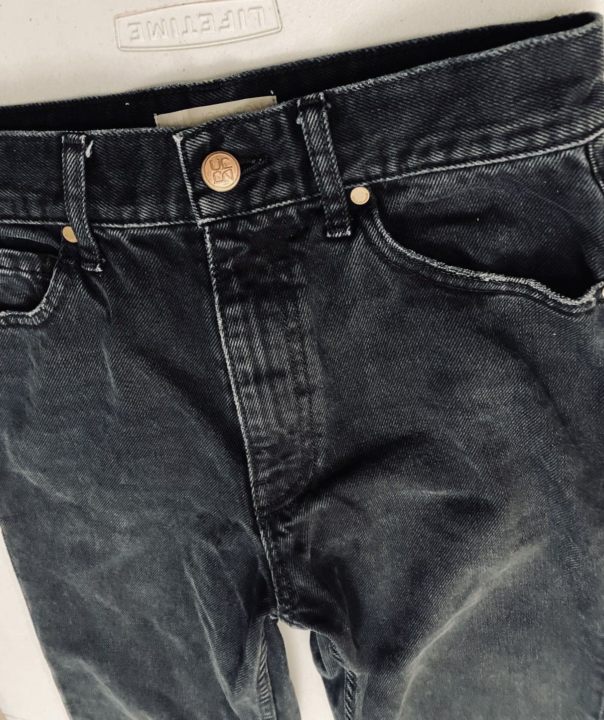 Ulla Johnson Ulla Johnson Black Smoke Wash Agnes Jeans Made in USA 25 VGC Size 25" / US 0 / IT 36 - 11 Thumbnail