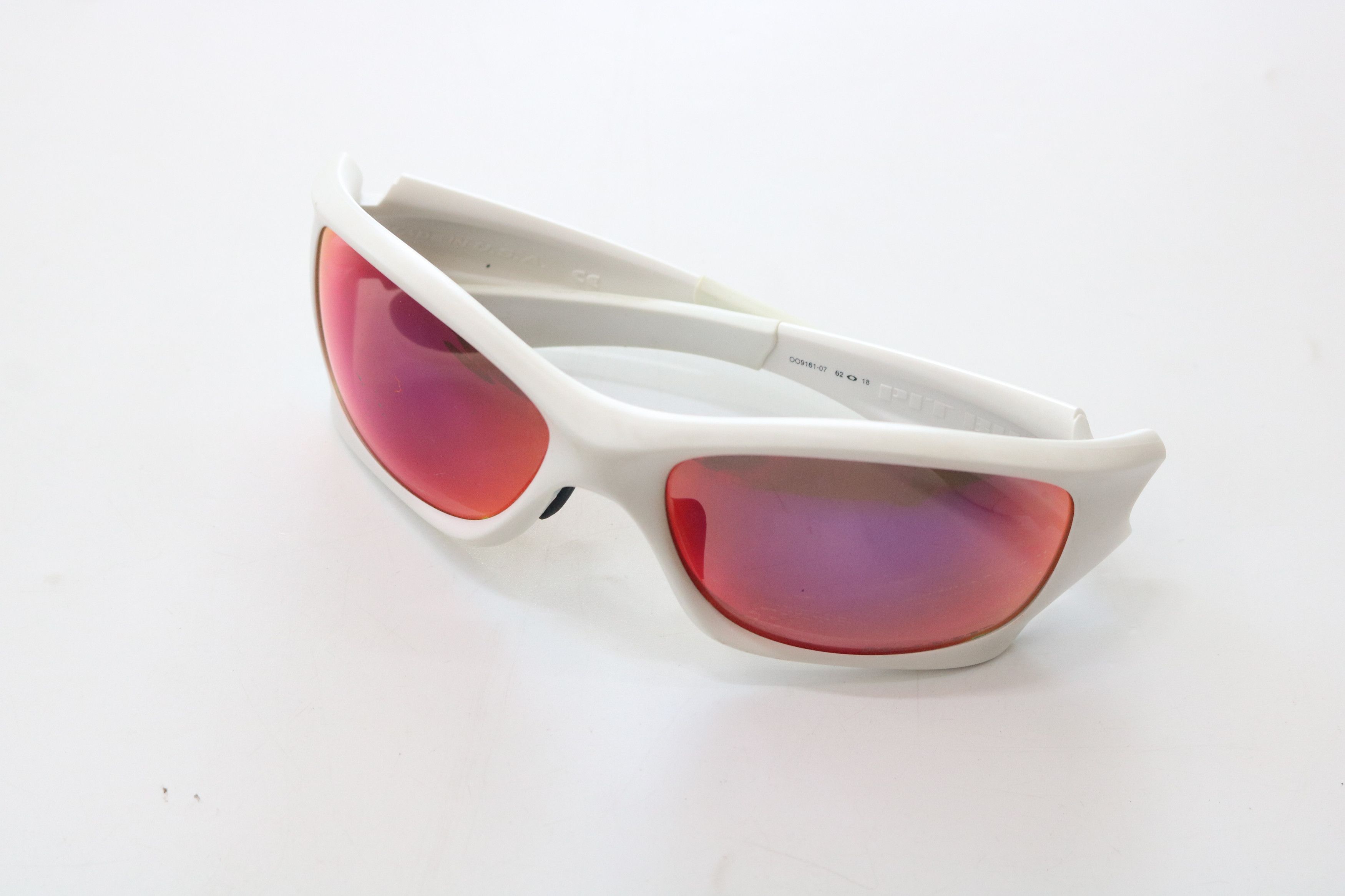 Oakley OAKLEY Pit Bull Matte White / OO Red Iridium Sunglasses Size ONE SIZE - 3 Thumbnail
