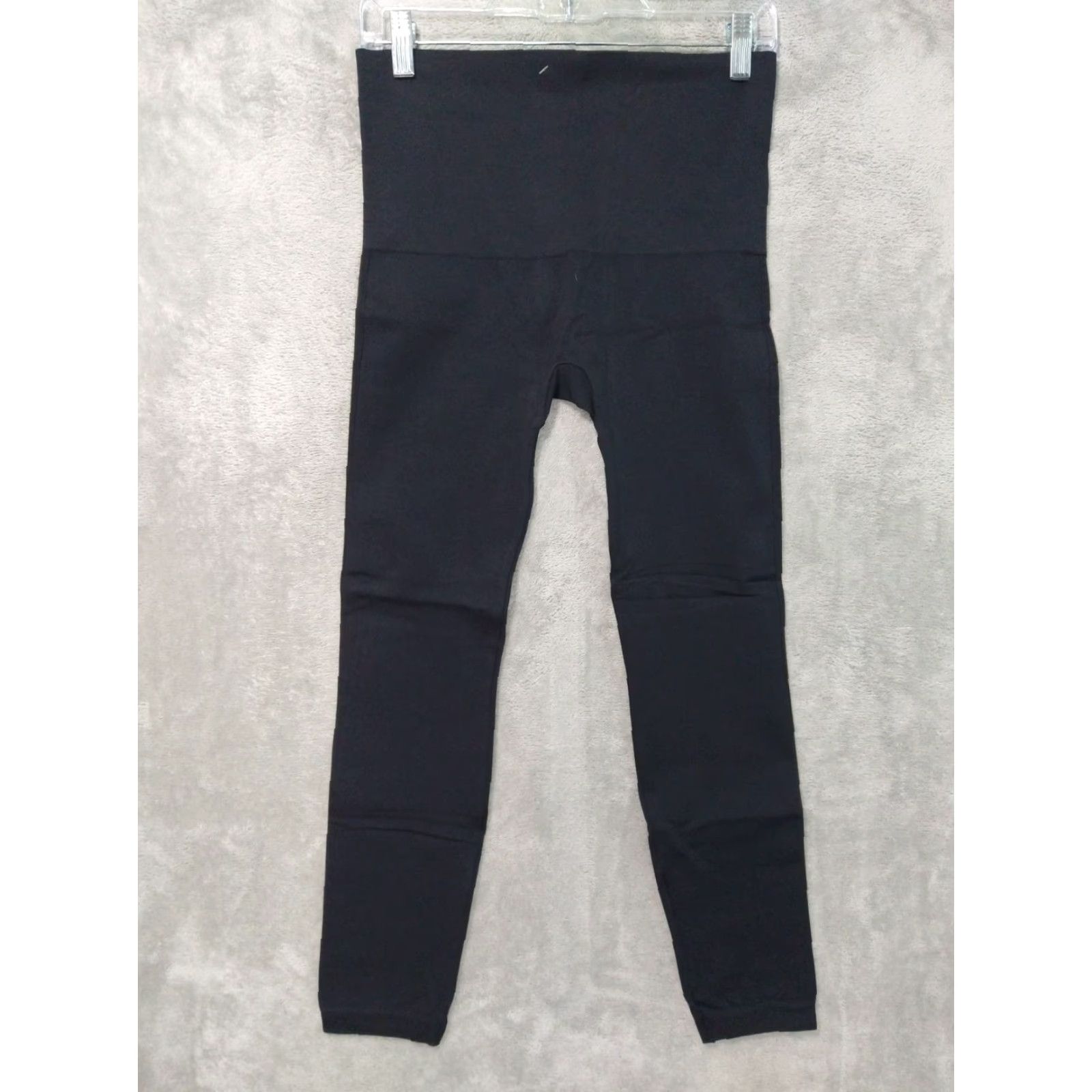 Spanx Spanx Leggings Womens 1X Plus Black Active Stretch Ankle Mid Rise Size 40" / US 18 - 2 Thumbnail