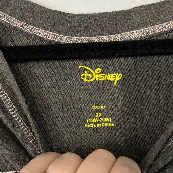 Disney Disney Mickey Living the Dream grey Long Sleeve size 2x Size XXL / US 16-18 / IT 52-54 - 4 Thumbnail