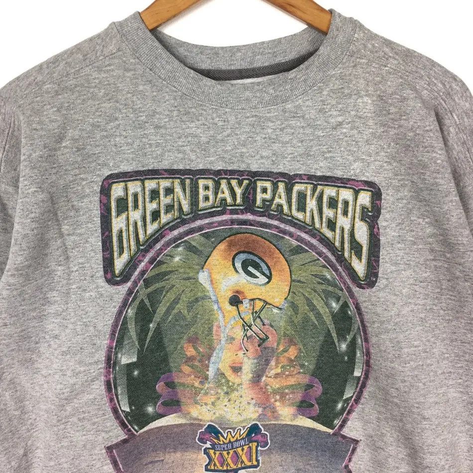 NFL 1991 GREEN BAY PACKERS Super Bowl Champion Starter Overprint Size US M / EU 48-50 / 2 - 2 Thumbnail