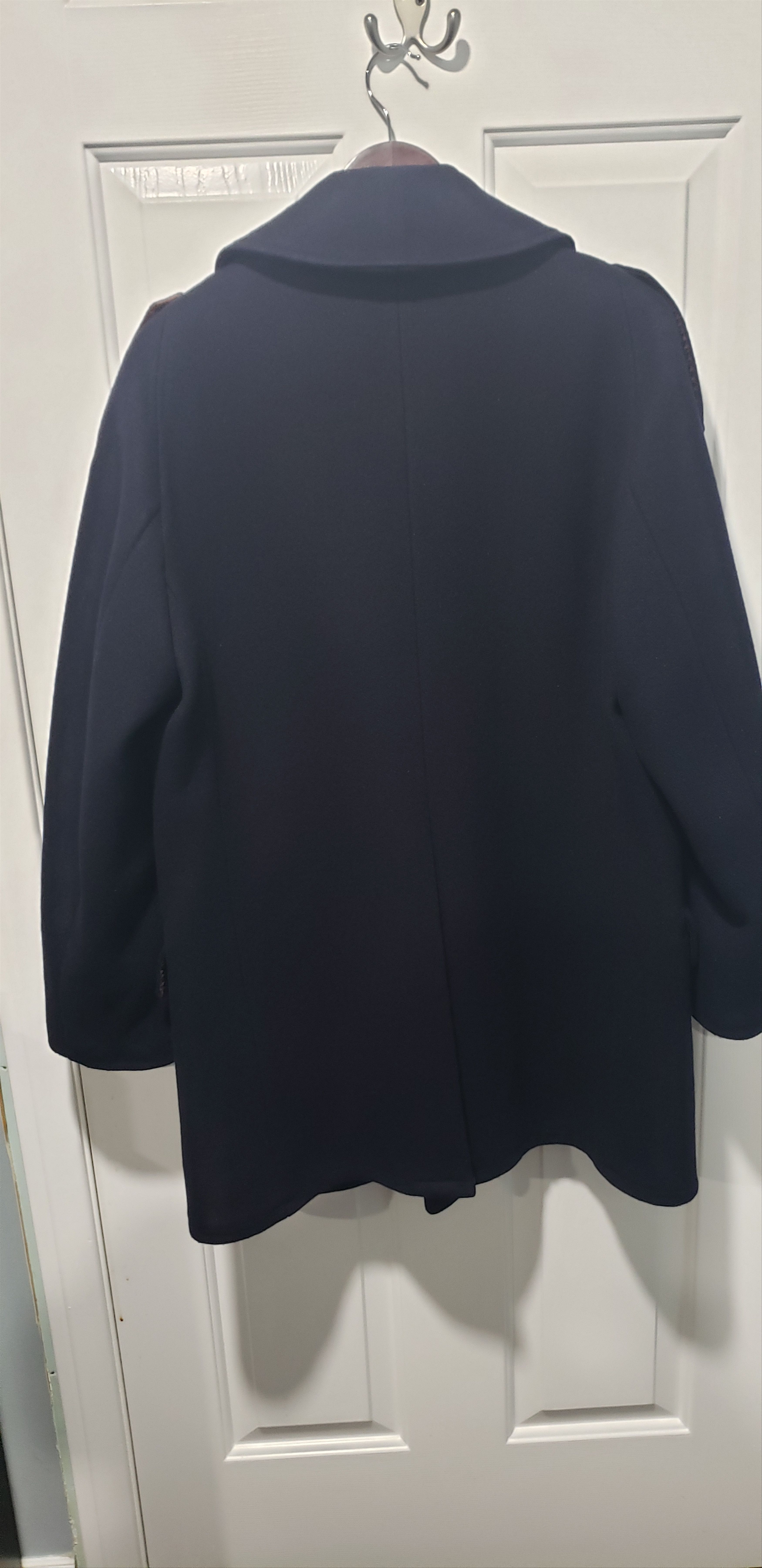Other Vintage Capucci Creations Navy Wool Peacoat - Union Made USA Size US L / EU 52-54 / 3 - 2 Thumbnail