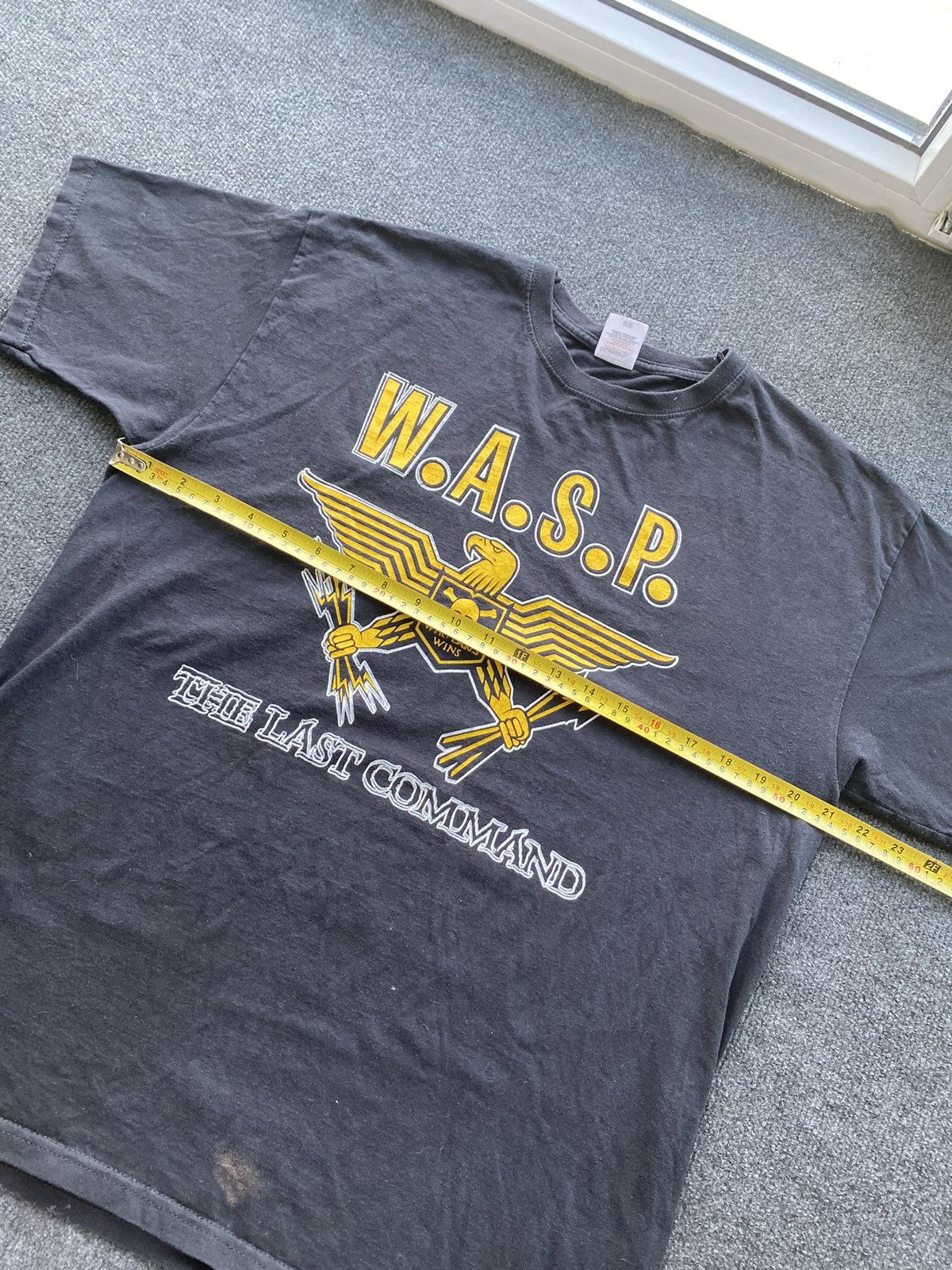 Band Tees 🔥W.A.S.P. Rock band punk “the last command” black tee Size US L / EU 52-54 / 3 - 7 Thumbnail