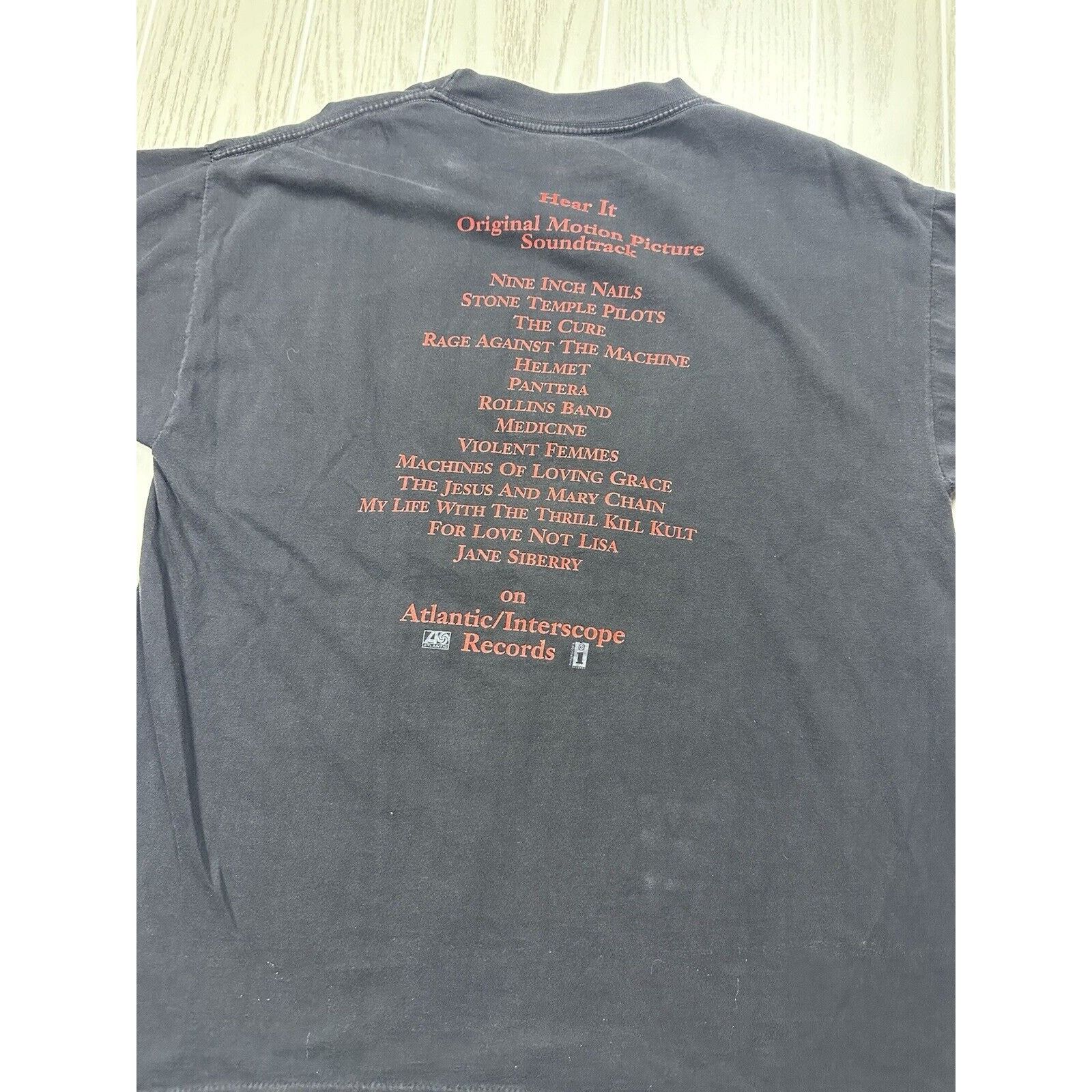 Vintage Vintage 90s The Crow Movie Promo Shirt Size US XL / EU 56 / 4 - 7 Thumbnail