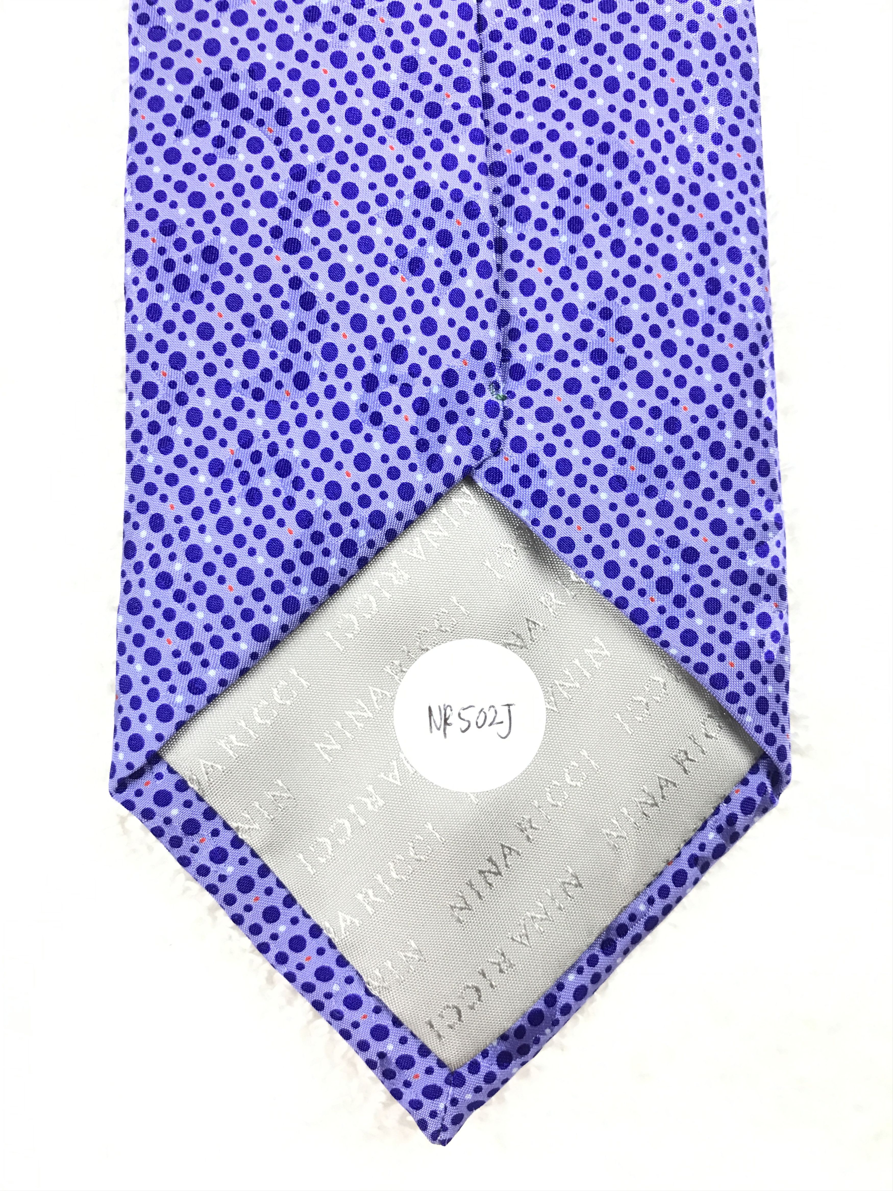 Designer × Vintage Vintage Nina Ricci Silk Necktie Size ONE SIZE - 9 Thumbnail