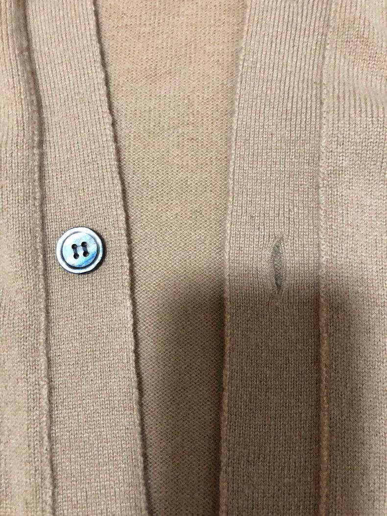 Comme des Garcons Comme Des Garcons Camel wool cardigan Size S / US 4 / IT 40 - 7 Thumbnail