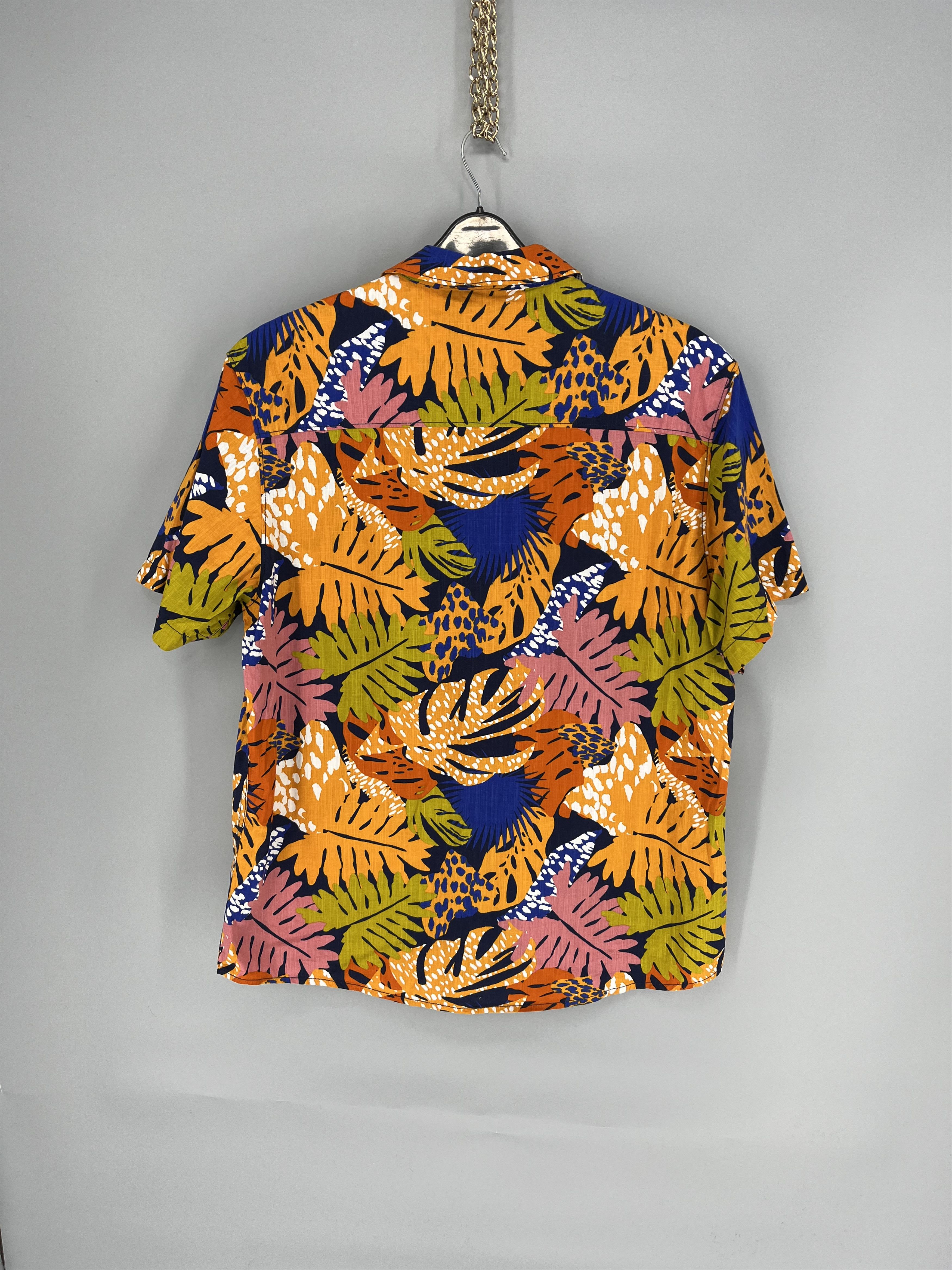 Vintage Vintage Hawaiian Company Flower Silk Shirt Size US XL / EU 56 / 4 - 9 Thumbnail