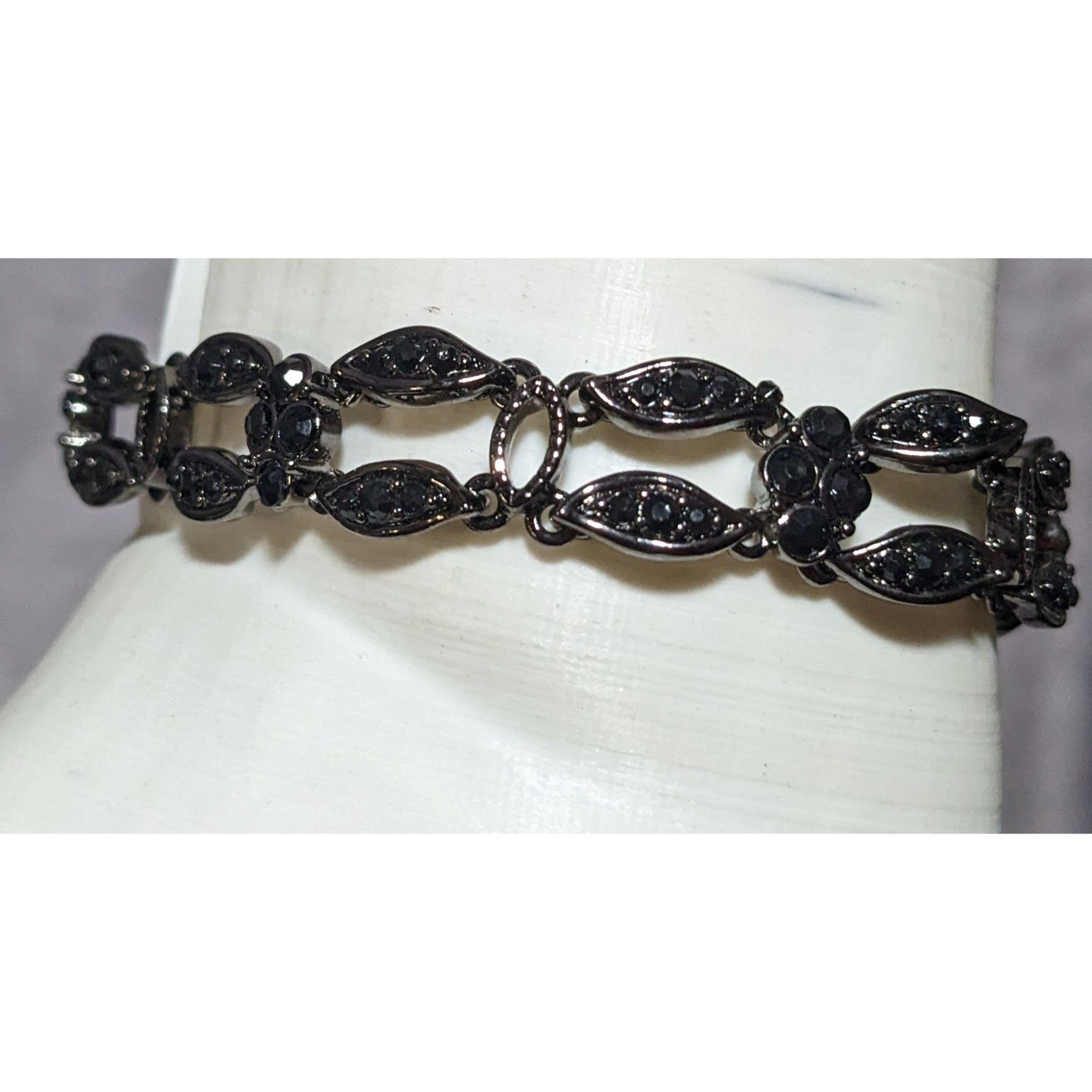 Other Gothic Rhinestone Bracelet Size ONE SIZE - 3 Thumbnail