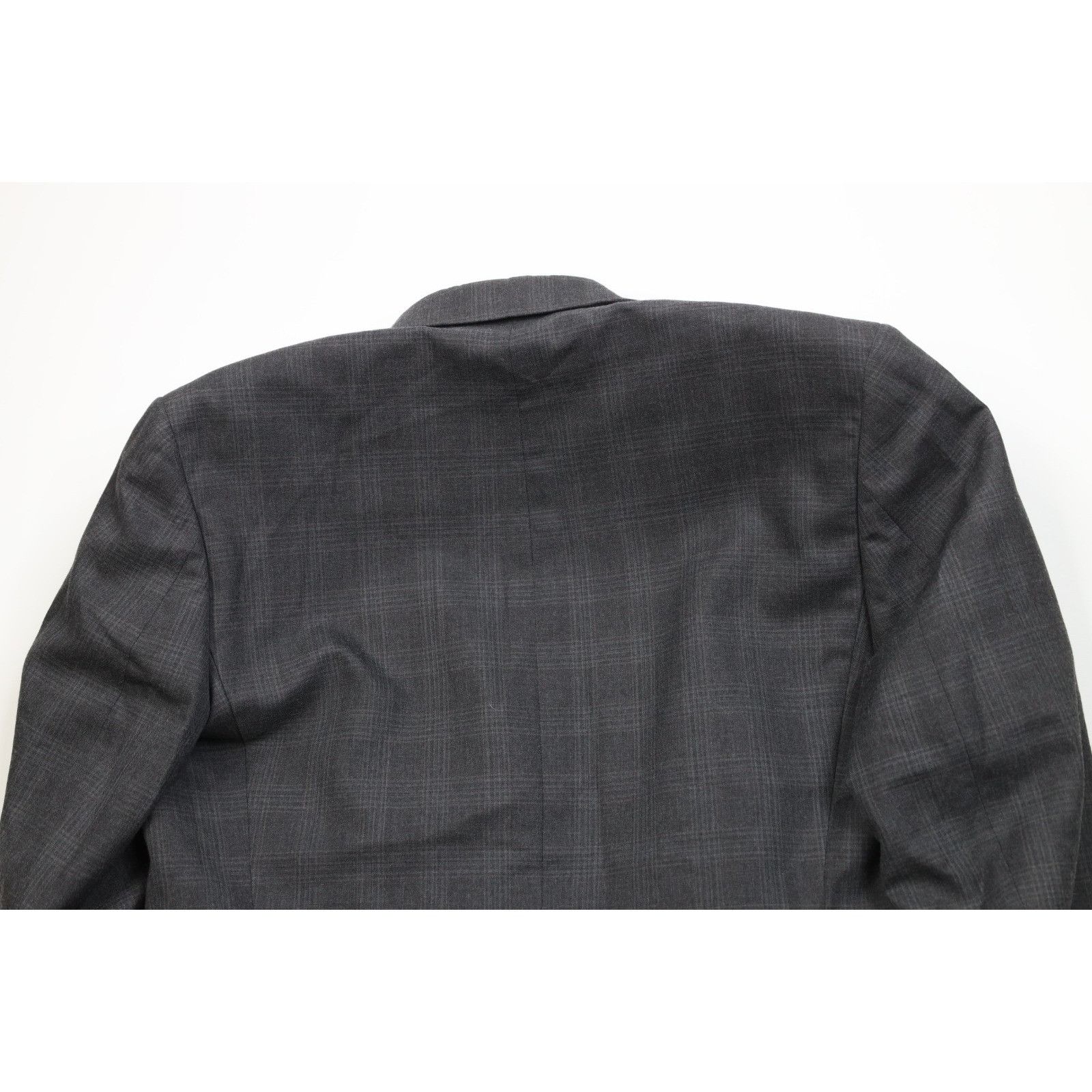 Calvin Klein Calvin Klein Rayon Gabardine 2 Piece Suit Wedding Gray Size 40R - 8 Thumbnail