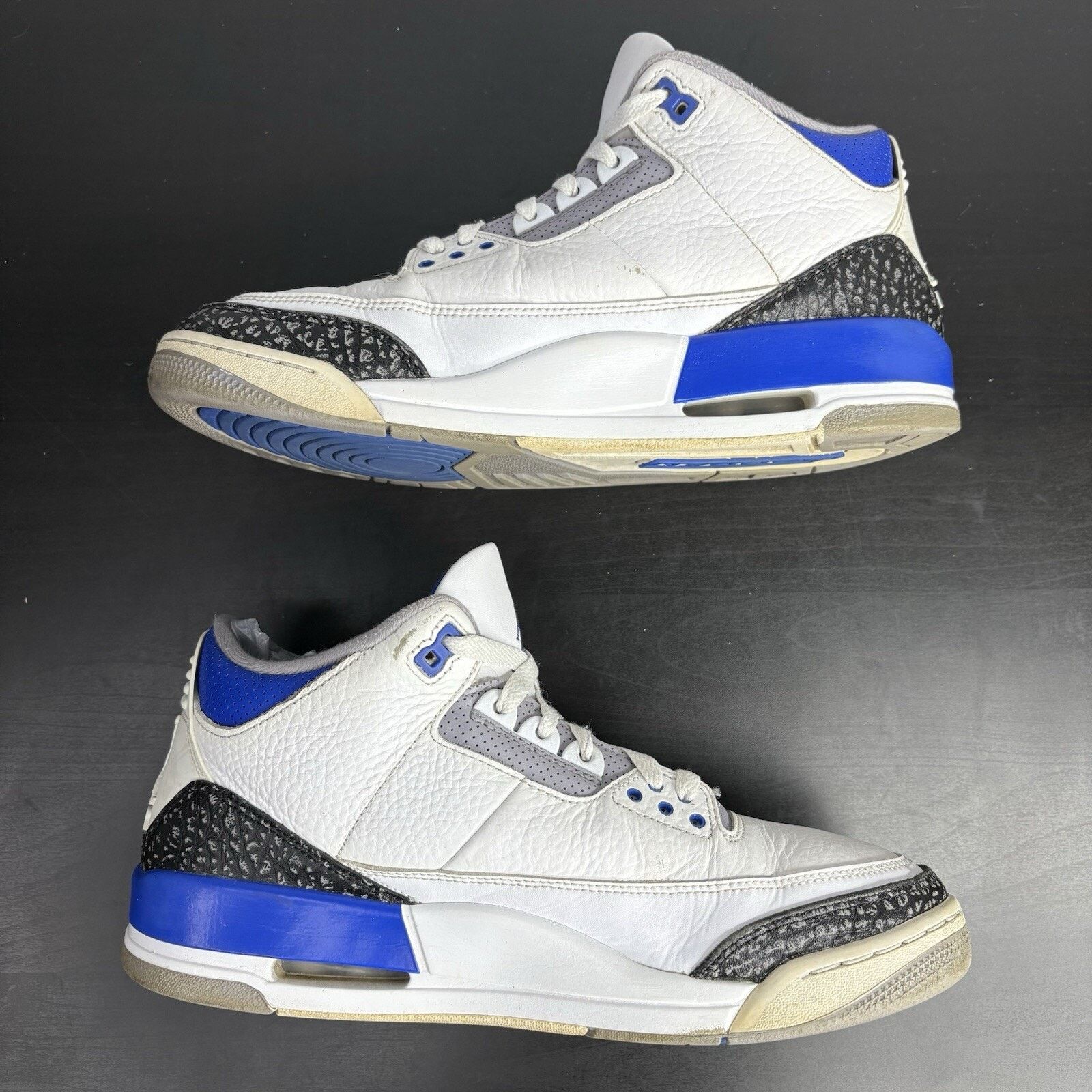 Nike Size 10.5 - Jordan 3 Retro Mid Racer Blue Size US 10.5 / EU 43-44 - 4 Thumbnail