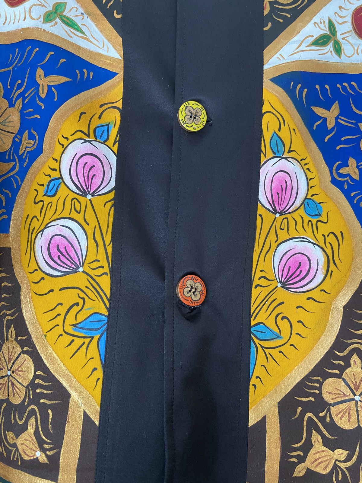 Other Exclusive Rastah “Naqaashi” Hand Painted Coat Size US L / EU 52-54 / 3 - 4 Thumbnail