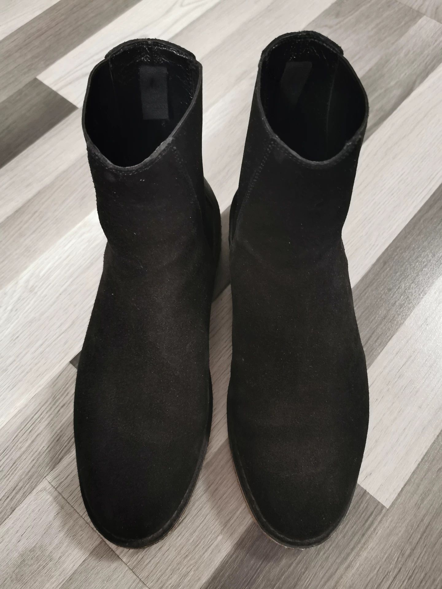 Saint Laurent Paris Black Suede Saint Laurent Paris Boots Size US 7 / EU 40 - 1 Thumbnail