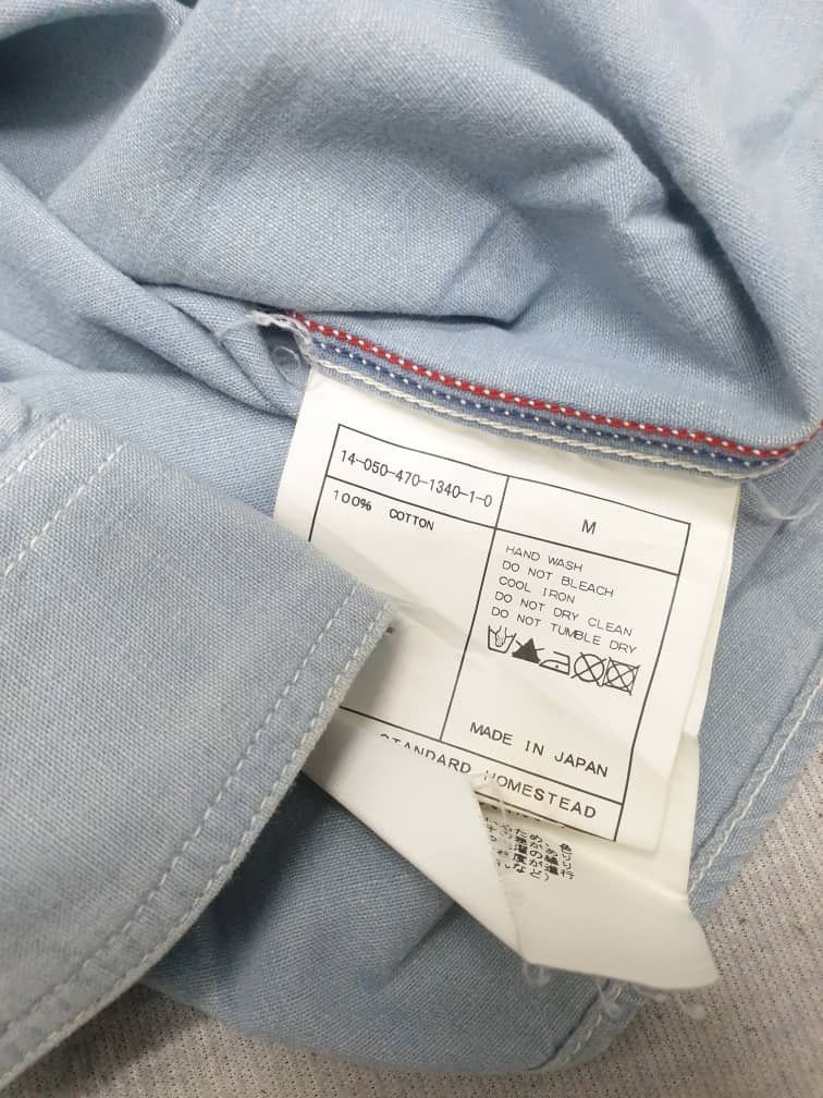 Journal Standard Journal Standard salvedge Japanese brand chambray shirt Size US M / EU 48-50 / 2 - 2 Thumbnail