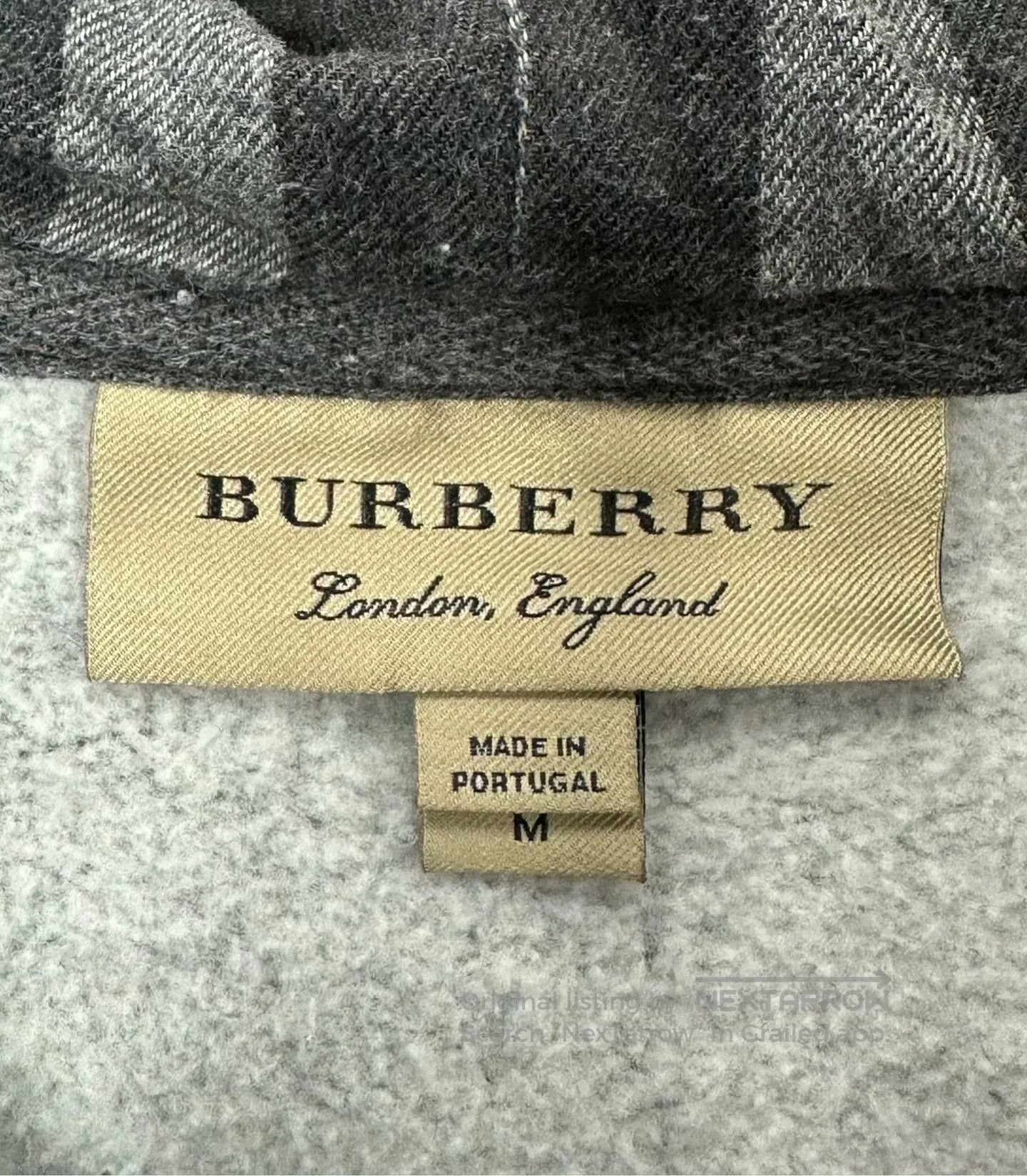 Burberry Burberry Grey Classic Embroidered War Horse Zip-up Hoodie Size M / US 6-8 / IT 42-44 - 3 Thumbnail