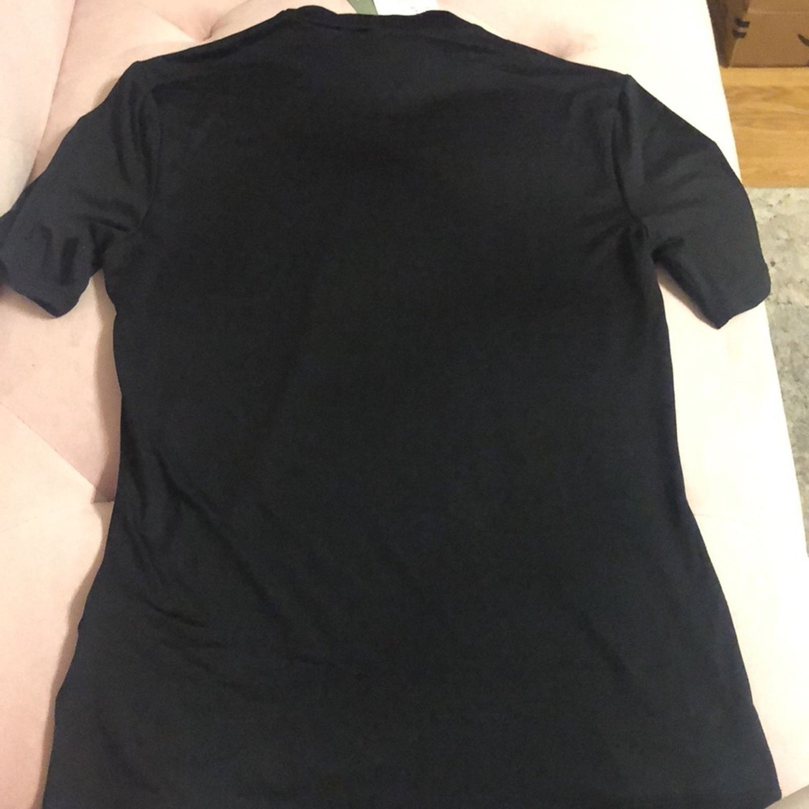 H&M NEW!!! H&M • Super Soft and Stretchy Black Tee • Size Small Size S / US 4 / IT 40 - 3 Thumbnail