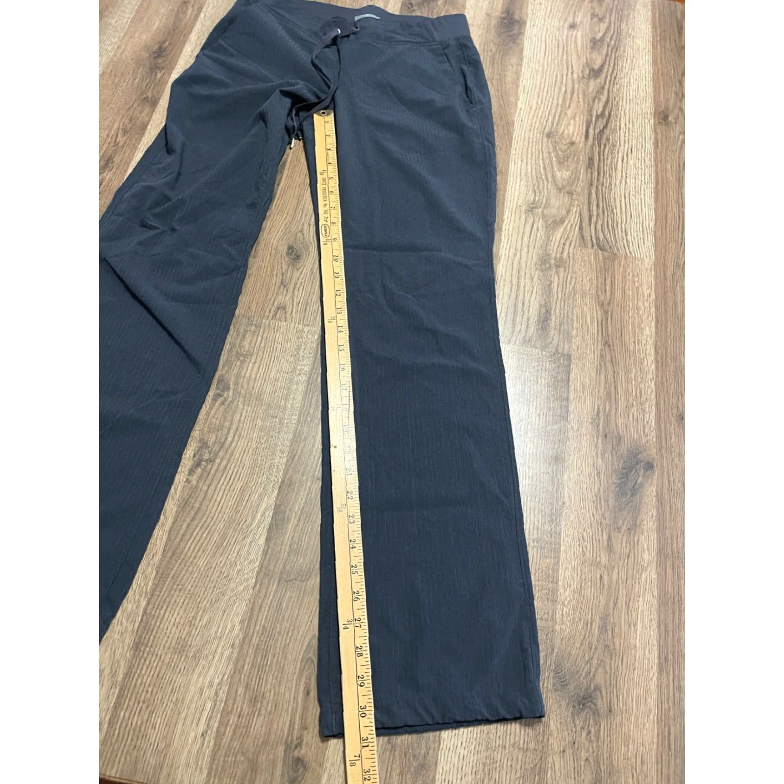 Athleta Athleta Pants Women's Size 4 Gray Tie Waist Casual Side Pockets Size 27" / US 4 / IT 40 - 7 Thumbnail