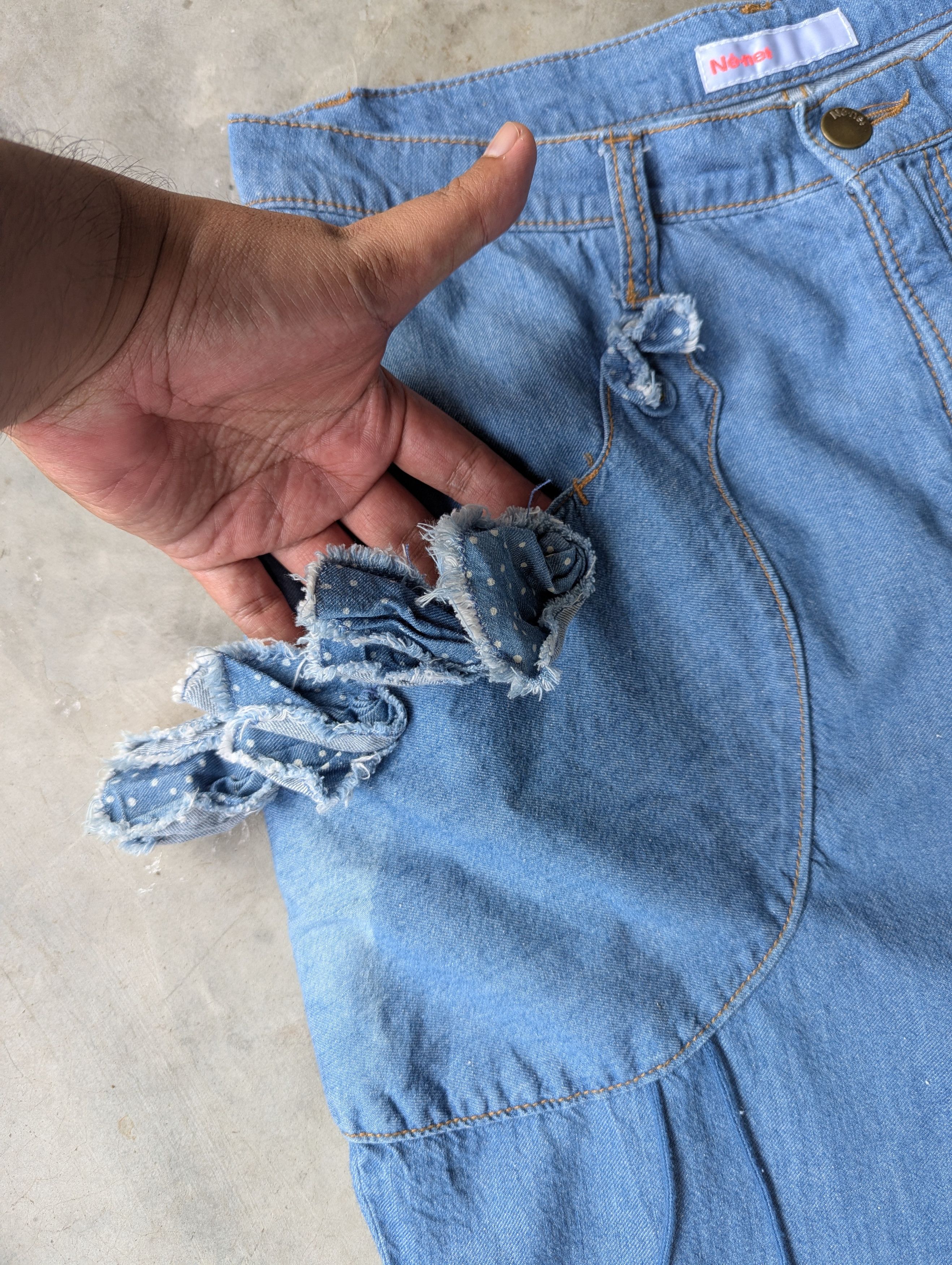 Ne-Net Ne-Net Issey Miyake Balloon Pants Jeans Size 30" / US 8 / IT 44 - 5 Thumbnail