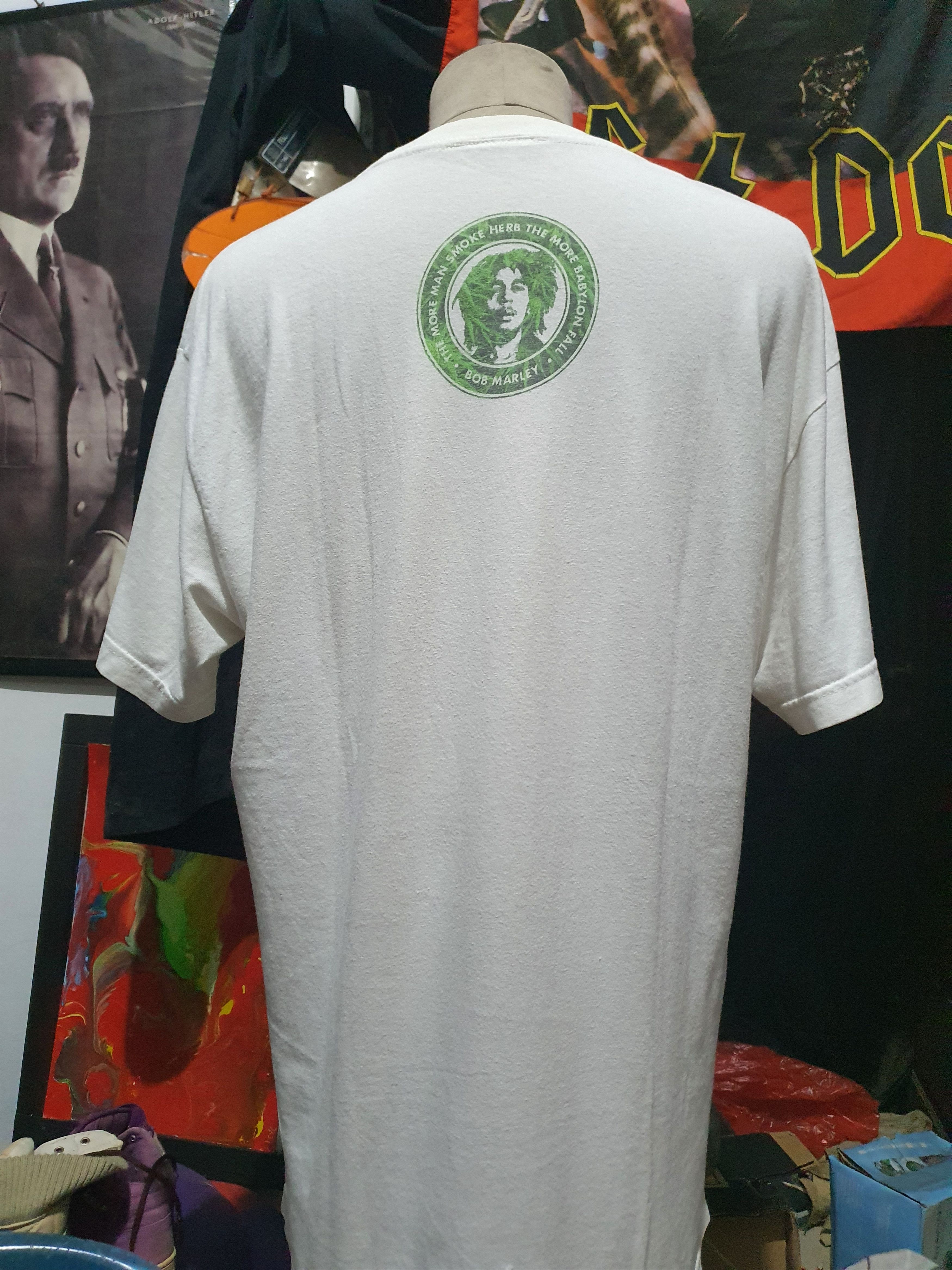 Bob Marley × Rap Tees × Vintage BOB MARLEY L Size US L / EU 52-54 / 3 - 8 Thumbnail
