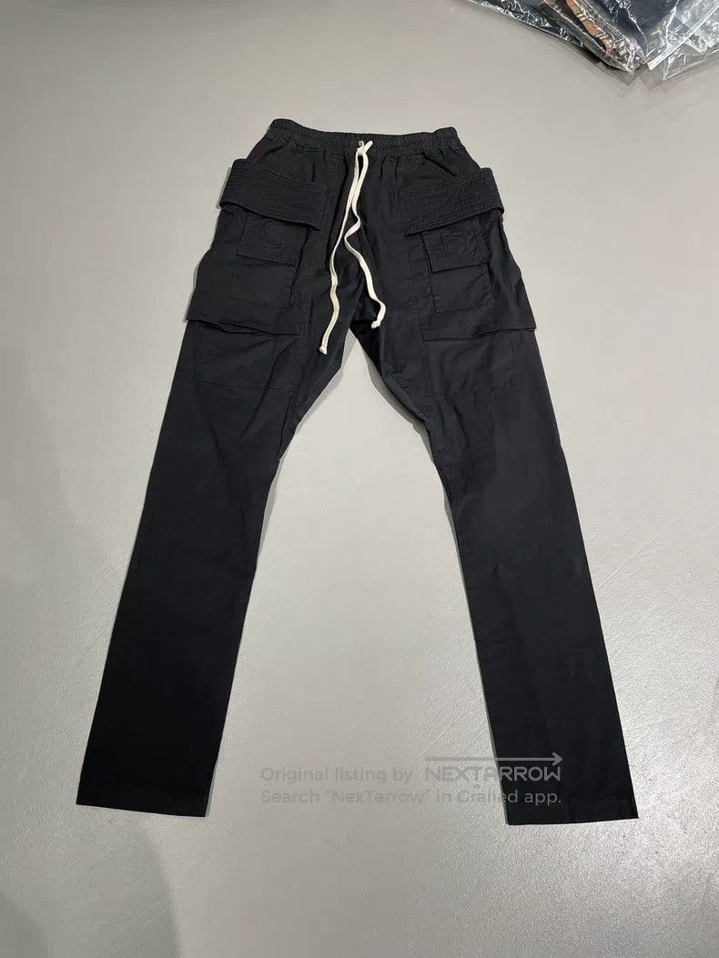 RICK OWENS size XS Double Ring Cargo Pants