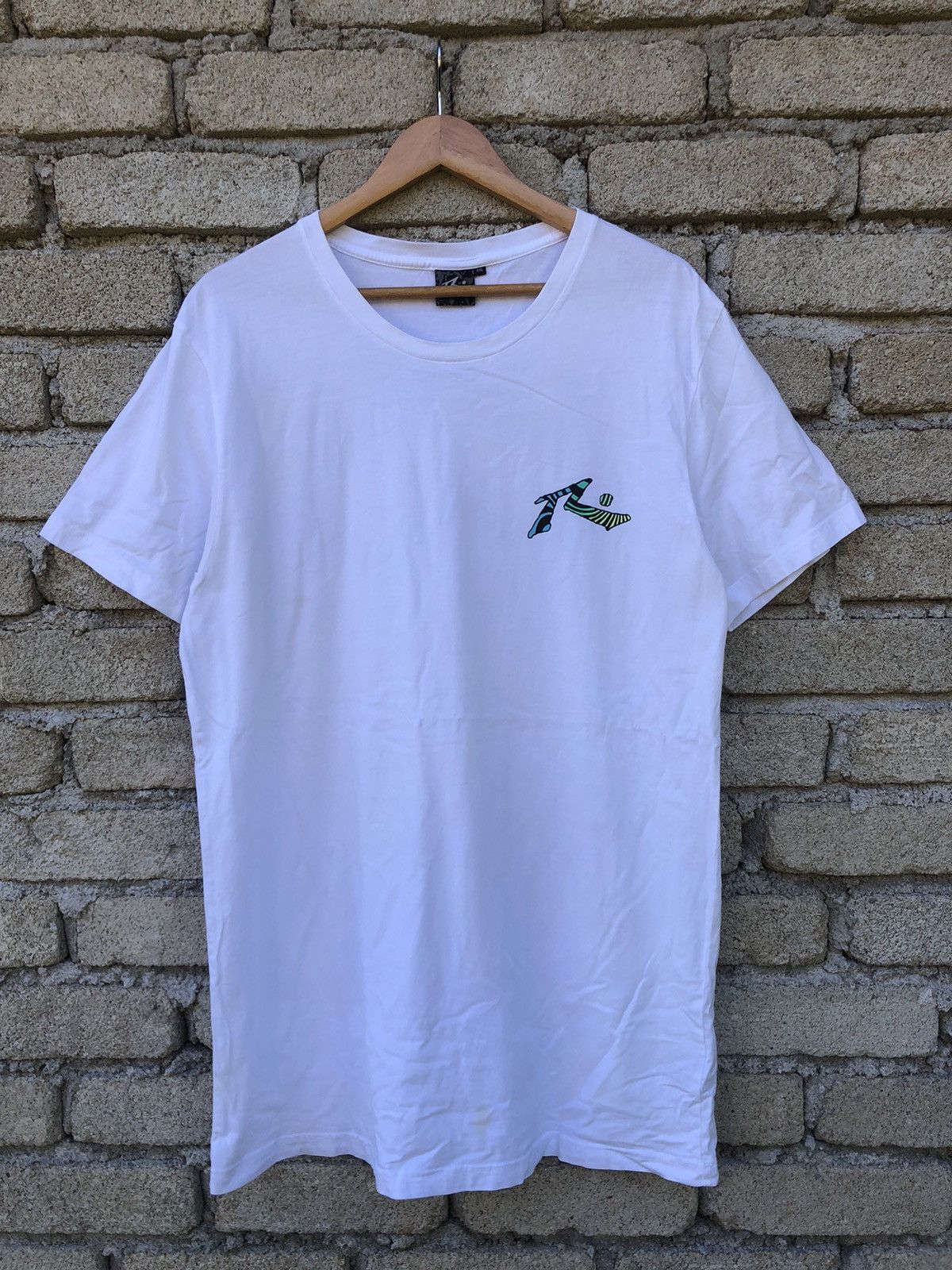 Quiksilver Vintage Y2K Rusty Surfboards Logo Backhit Tshirt Size US L / EU 52-54 / 3 - 8 Thumbnail