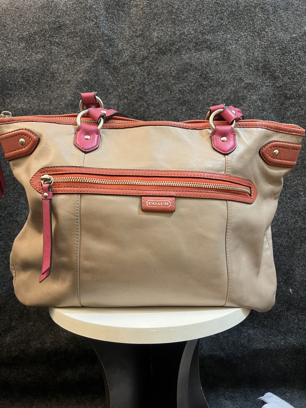 Coach Coach Daisy Spectator Leather Emma Tote bag Size ONE SIZE - 1 Thumbnail