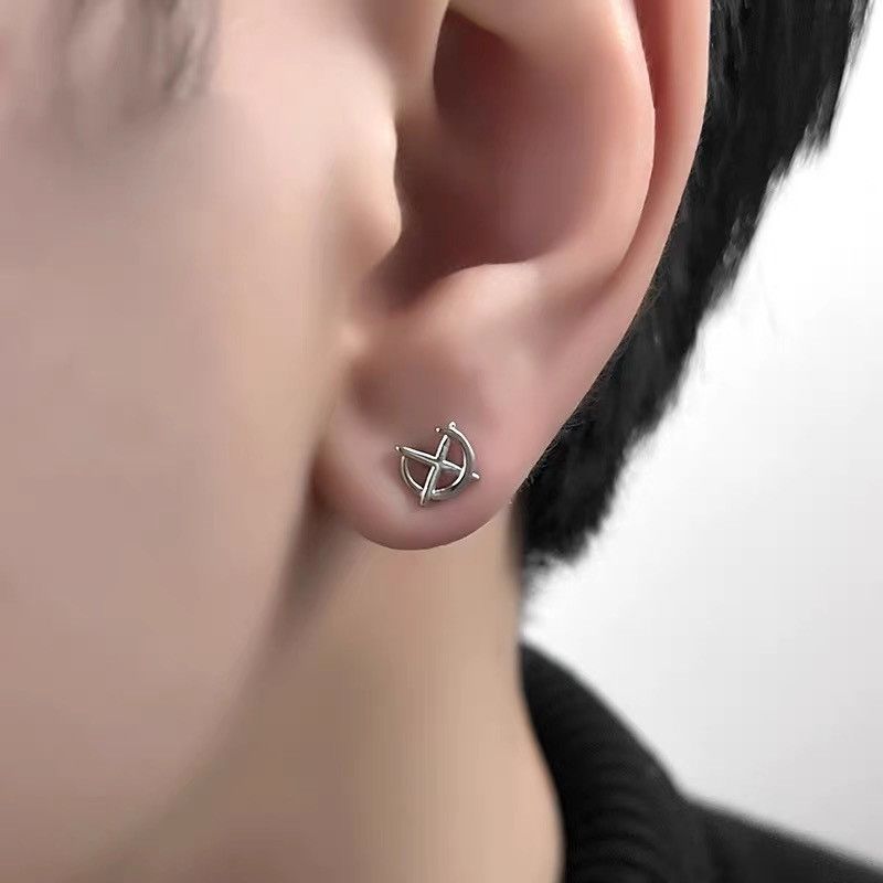 Jewelry Vibe Earrings One Pairs Chrome Jewelry Size ONE SIZE - 2 Thumbnail