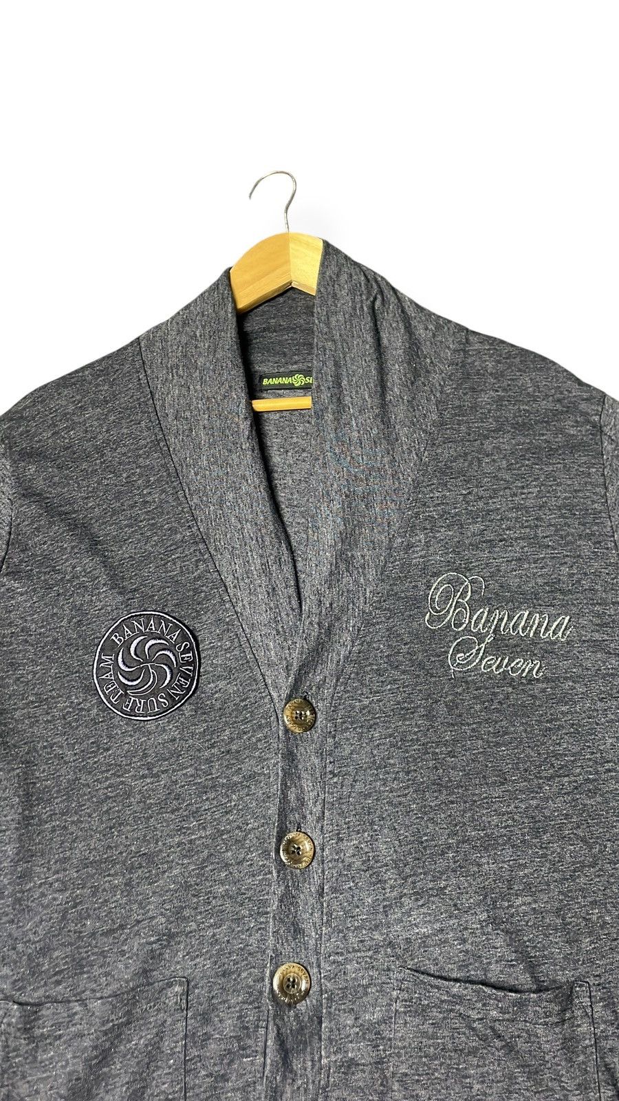 Designer × Japanese Brand Banana Seven x Vintage Shirt Jacket (40) Size US L / EU 52-54 / 3 - 5 Thumbnail
