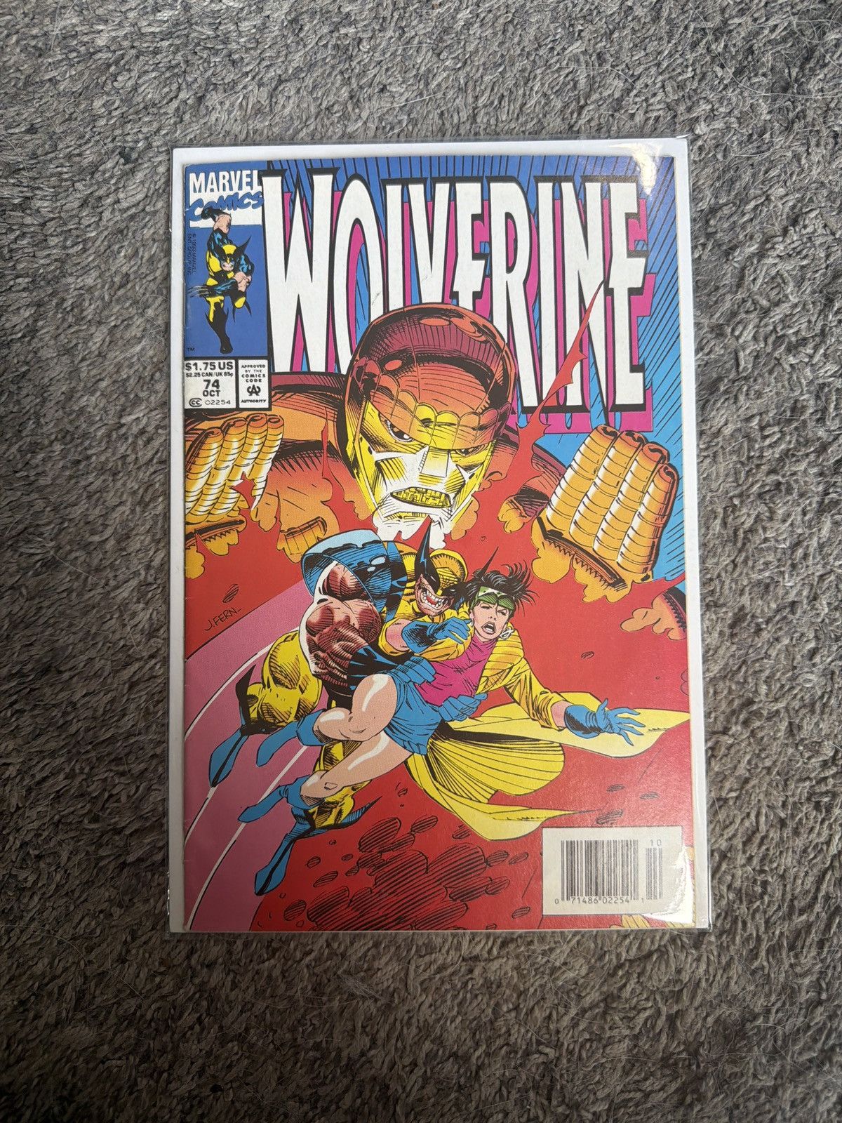 Marvel Comics 1993 Marvel Comics Wolverine #74 Jubilee’s Revenge Comic Size ONE SIZE - 1 Thumbnail
