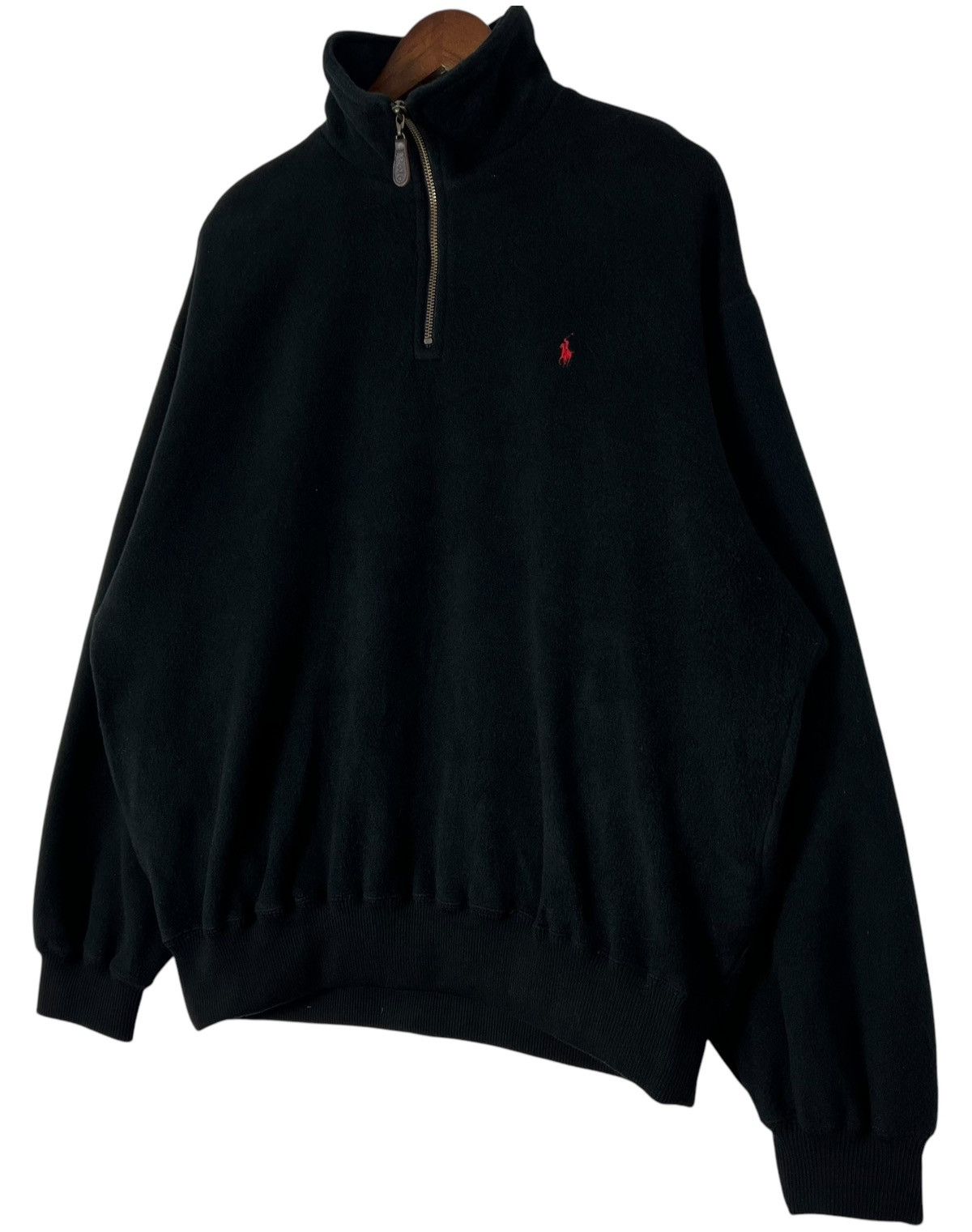 Polo Ralph Lauren × RRL Ralph Lauren × Vintage Vintage Polo RL Pull Over Fleece Size US L / EU 52-54 / 3 - 3 Thumbnail