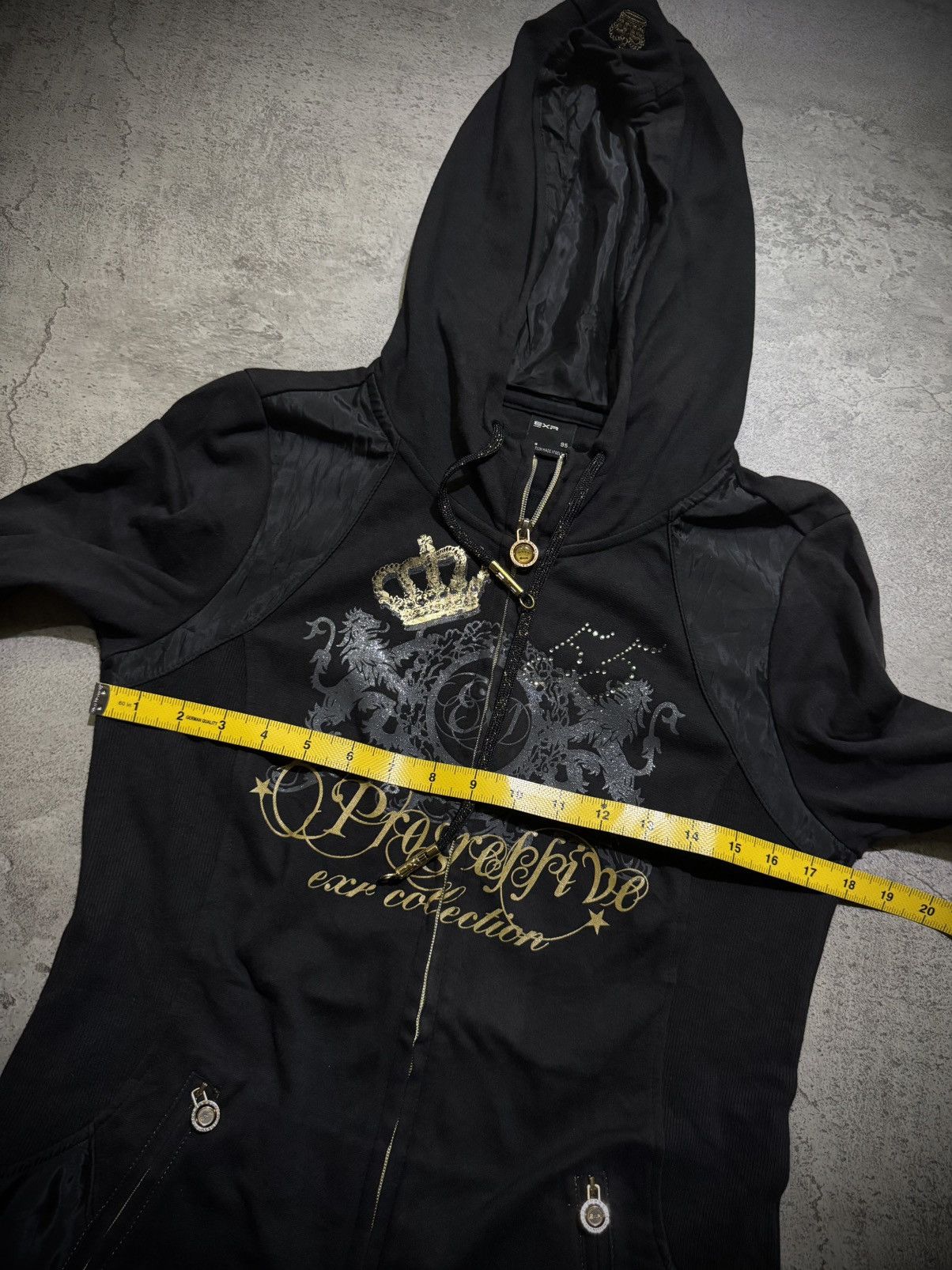 Japanese Brand Y2k EXR IFSIXWASNINE STYLE ZIP HOODIE Size US M / EU 48-50 / 2 - 7 Thumbnail
