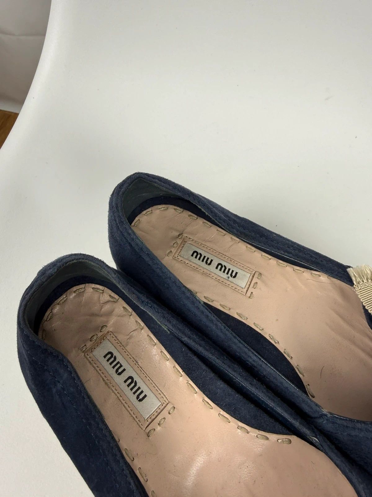 Miu Miu Miu Miu Suede Espadrilles Emlished size 39 Size US 9 / IT 39 - 8 Thumbnail