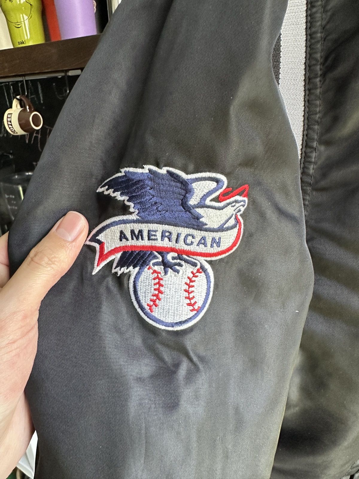 Starter Vintage Chicago White Sox Bomber Jacket Black Size US M / EU 48-50 / 2 - 4 Thumbnail