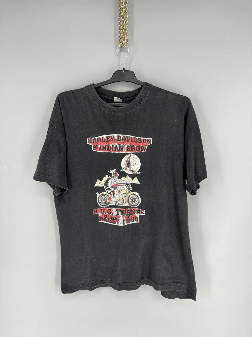 Harley Davidson harley davidson INDIAN SHOW H.D.C. TWENTE RALLY 1994 Size US XL / EU 56 / 4 - 1 Thumbnail