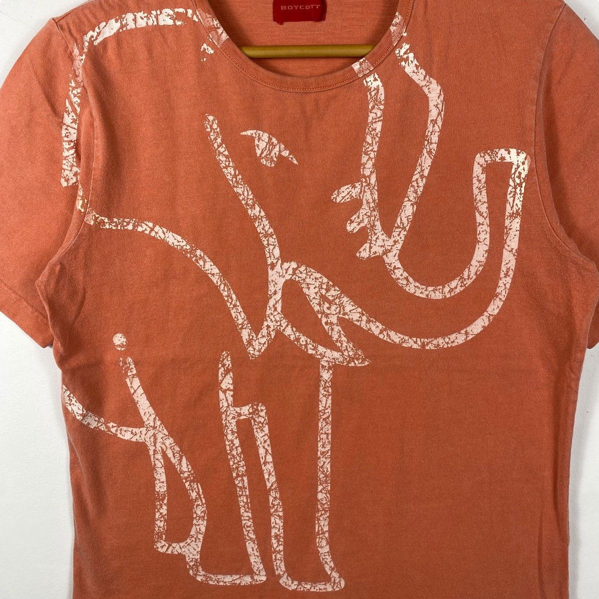 Boycott Japanese Brand BOYCOTT Elephant Graphic Tee Shirt Size 2 Size US M / EU 48-50 / 2 - 2 Thumbnail