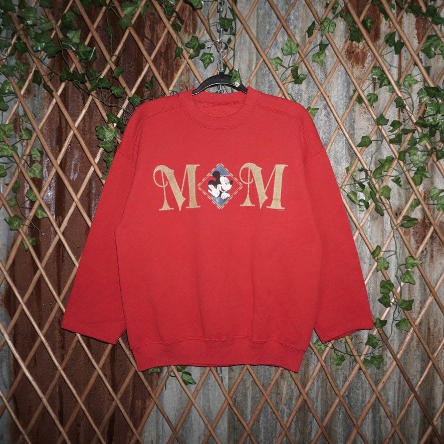 Disney Medium- Vintage Y2K Mickey Mouse disneyland 1990s sweatshirt Size US M / EU 48-50 / 2 - 1 Thumbnail