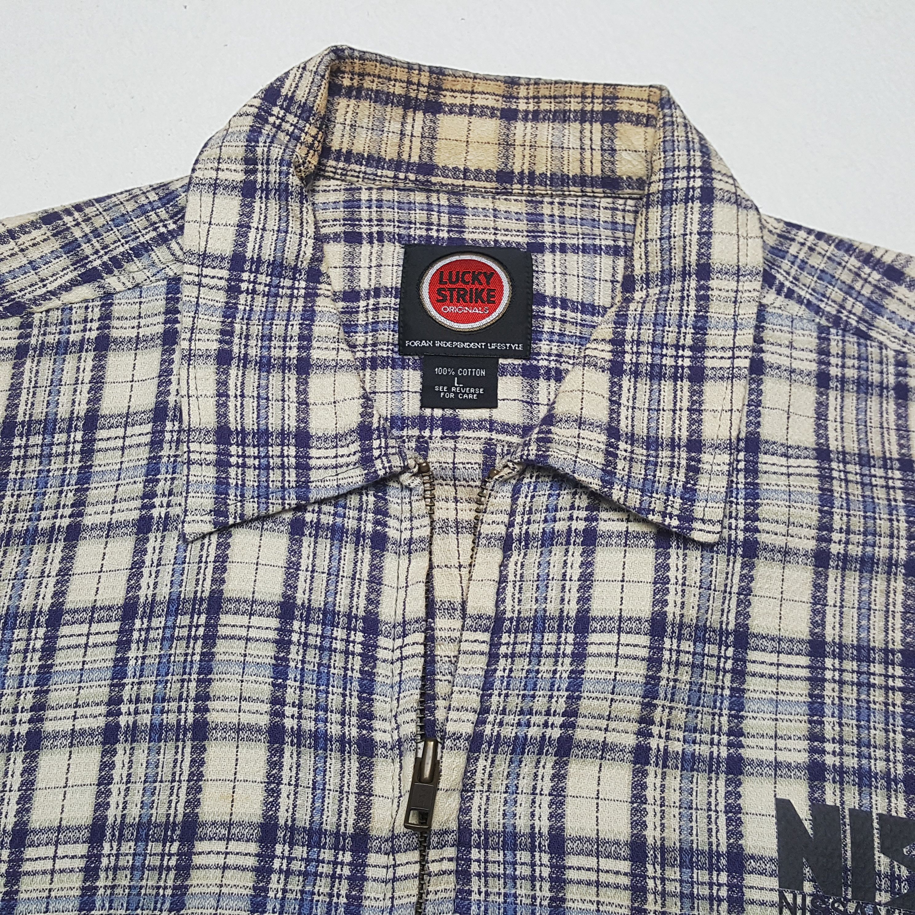 Japanese Brand × Vintage Lucky Strike X Nismo Nissan Racing Team Custom Art Jacket Size US L / EU 52-54 / 3 - 5 Thumbnail