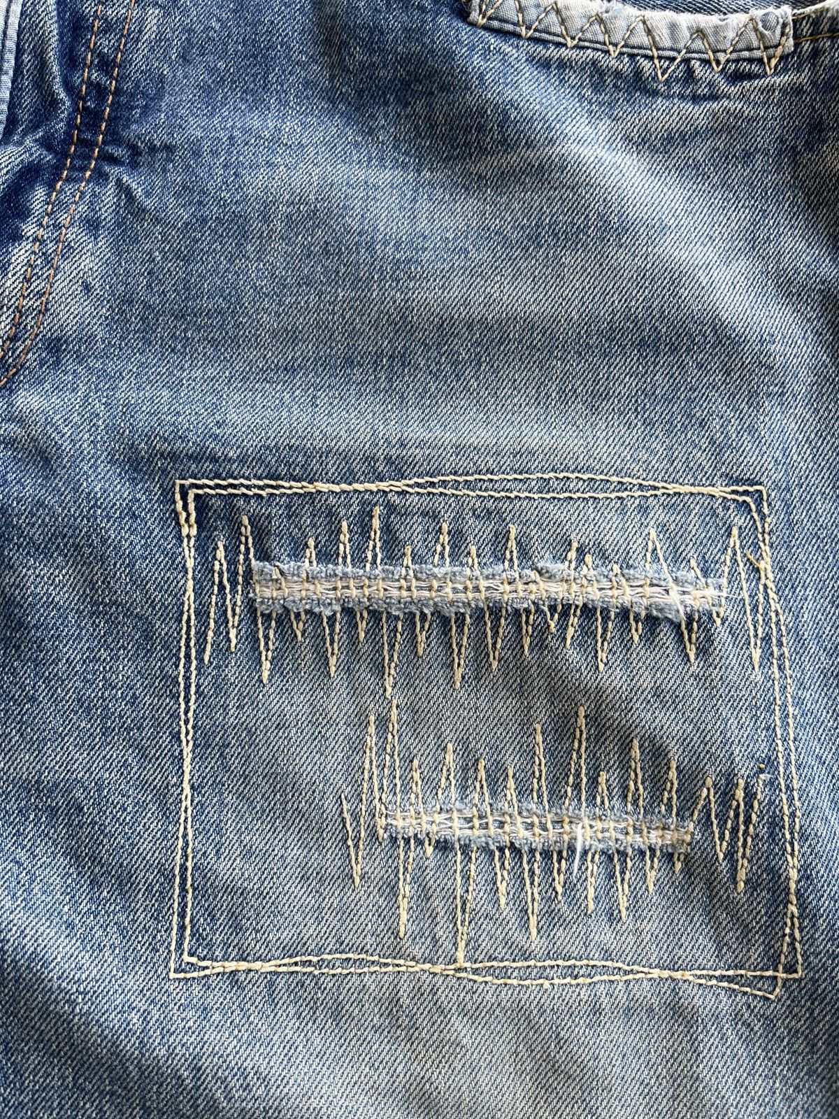 Vintage Vintage Edwin 505 Selvedge Mudwash Anniversary Denim Size US 32 / EU 48 - 14 Thumbnail