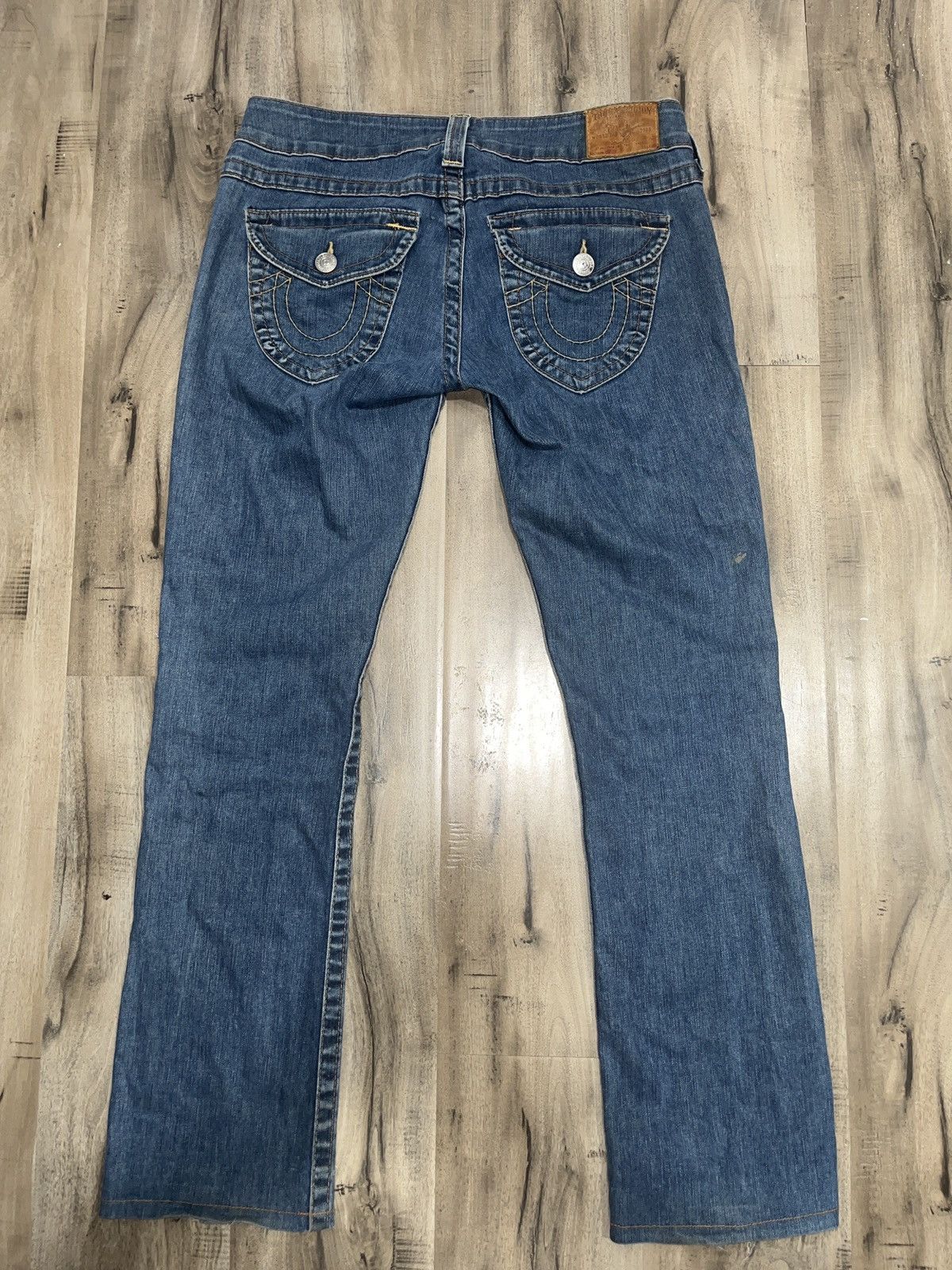 True Religion × Vintage VINTAGE Y2K TRUE RELIGION JEANS!!! Size 29" - 2 Thumbnail