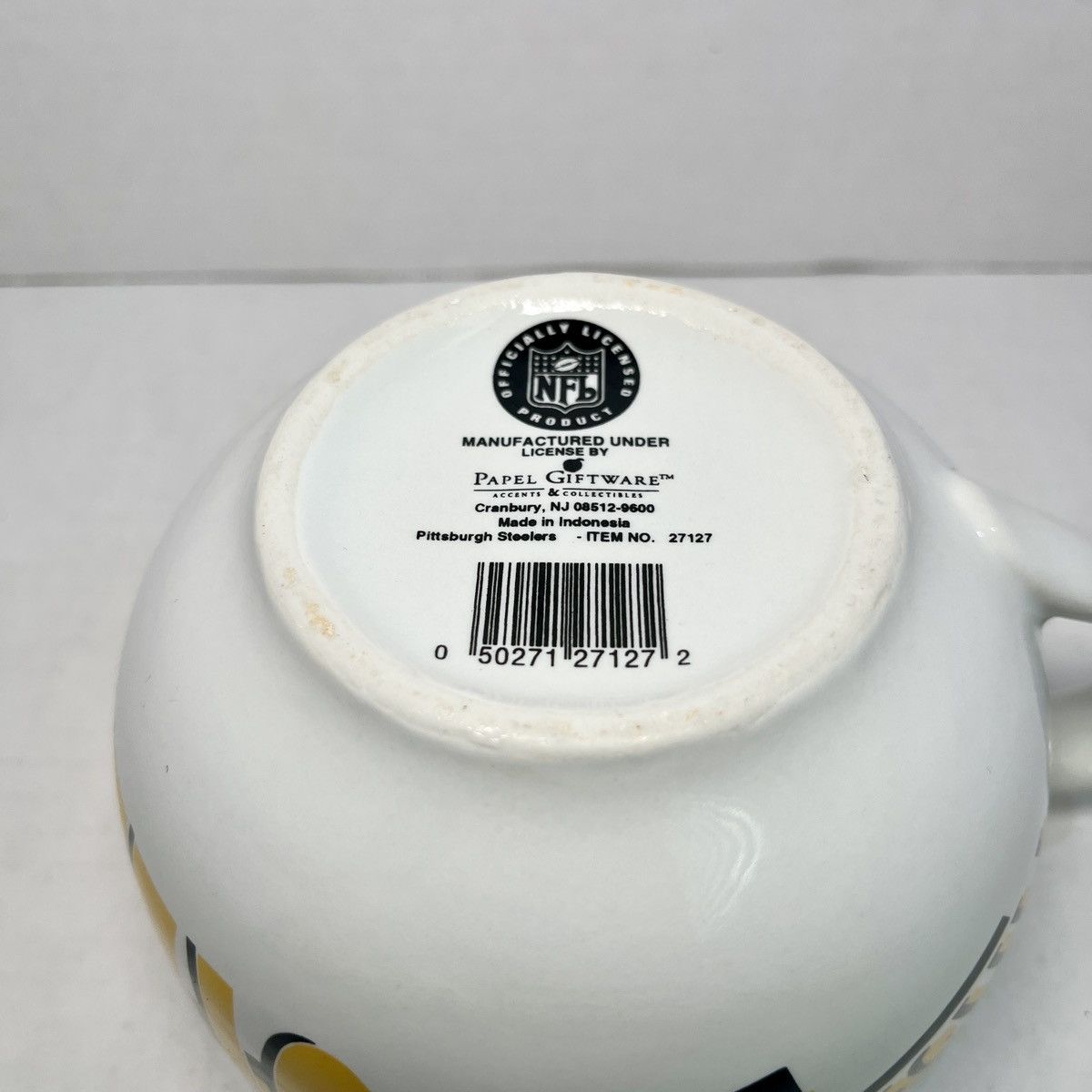 NFL NFL Pittsburgh Steelers Papel Giftware 22 Oz Coffee Mug Size ONE SIZE - 5 Thumbnail
