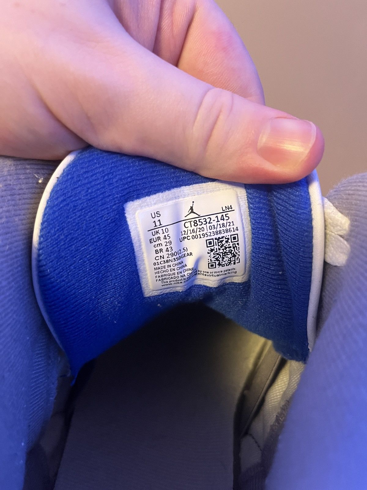 Jordan Brand Jordan 3 “Racer Blue” Size US 11 / EU 44 - 7 Thumbnail
