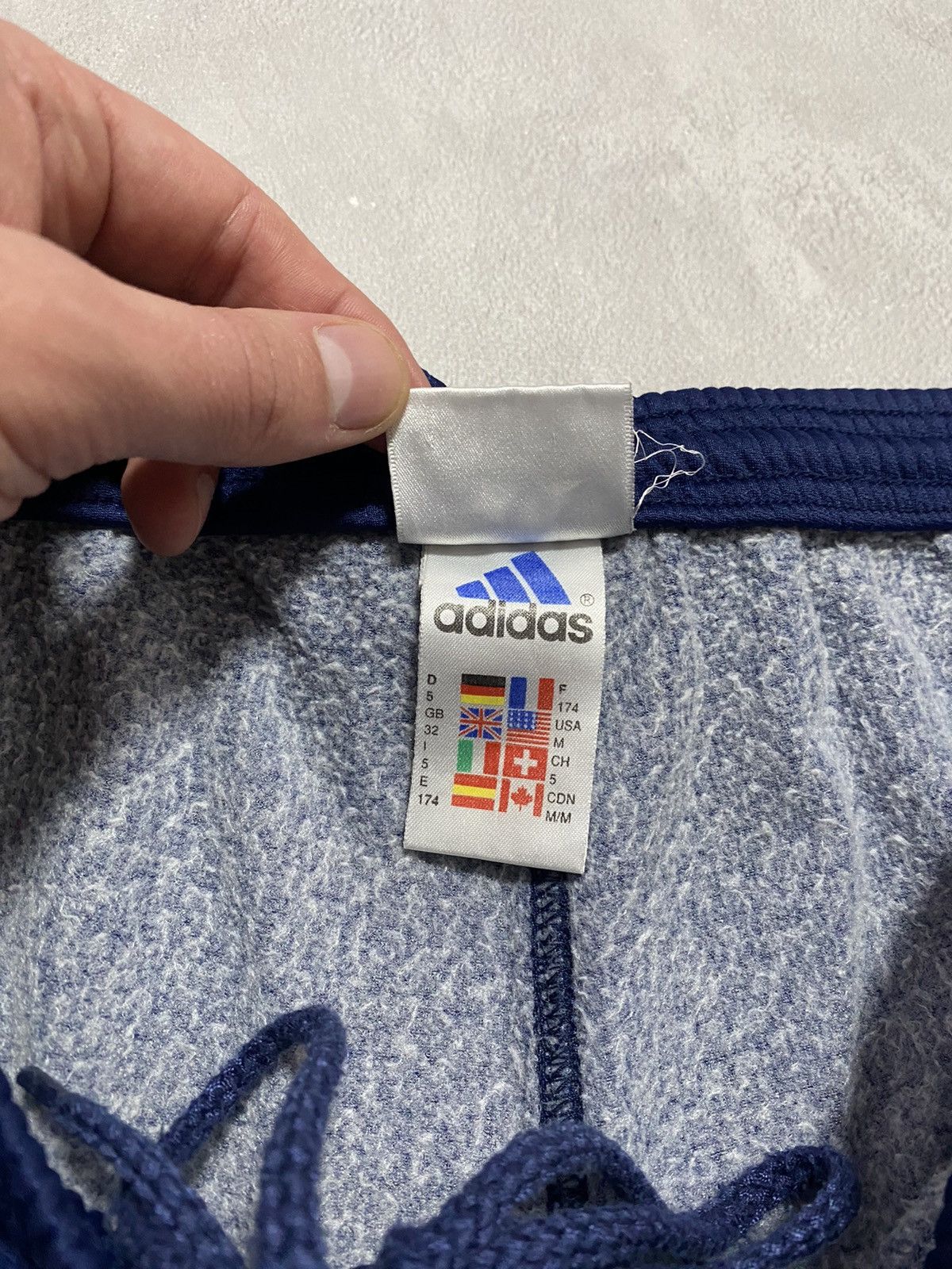 Adidas Vintage Adidas Track Pants Casual Triples Gold Size M Size US 34 / EU 50 - 9 Thumbnail